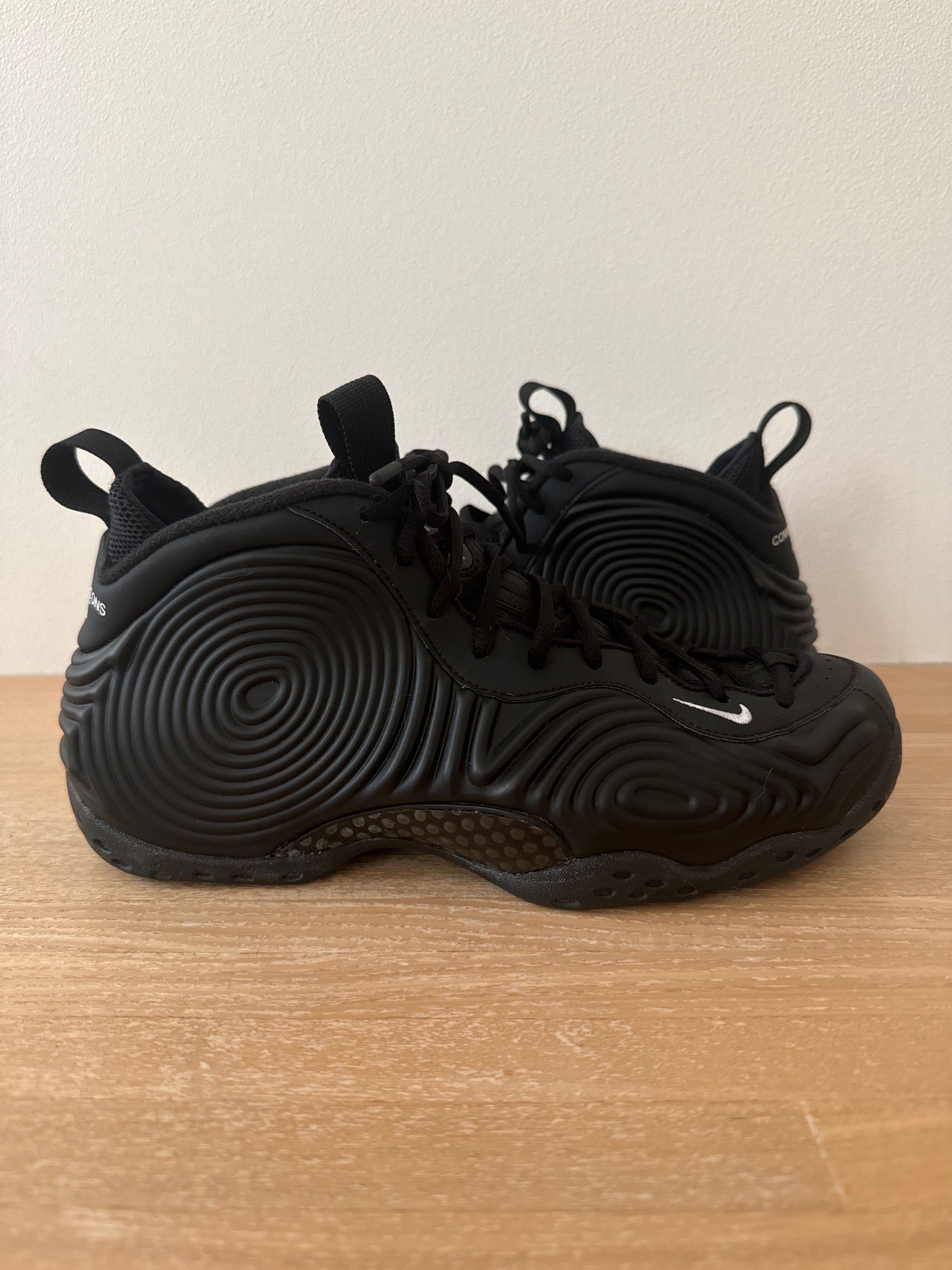 COMME des GARCONS × Nike Air Foamposite One "Black"