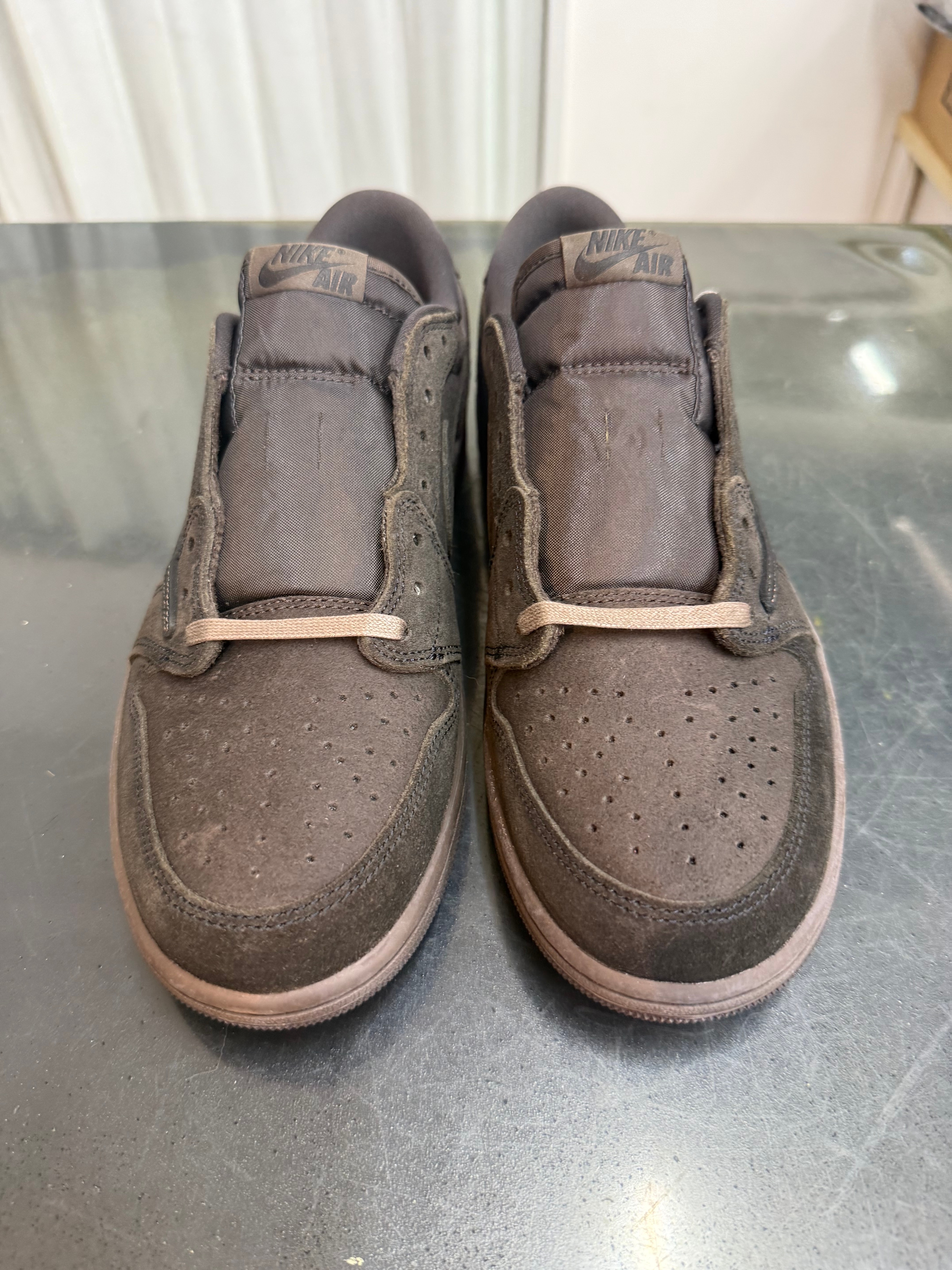 Travis Scott × Nike Air Jordan 1 Low OG SP "Velvet Brown and Dark Mocha"