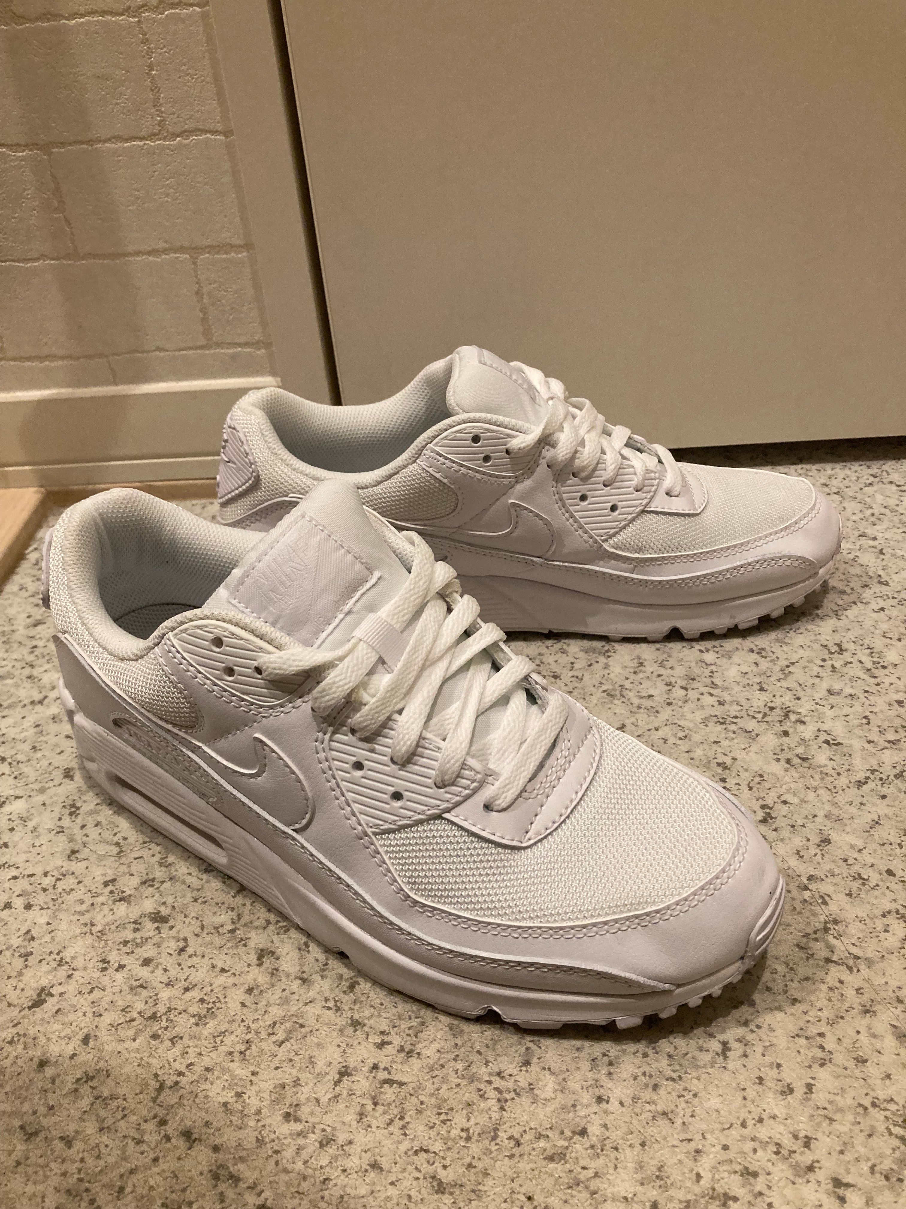 Nike Air Max 90 Recraft "Triple White"