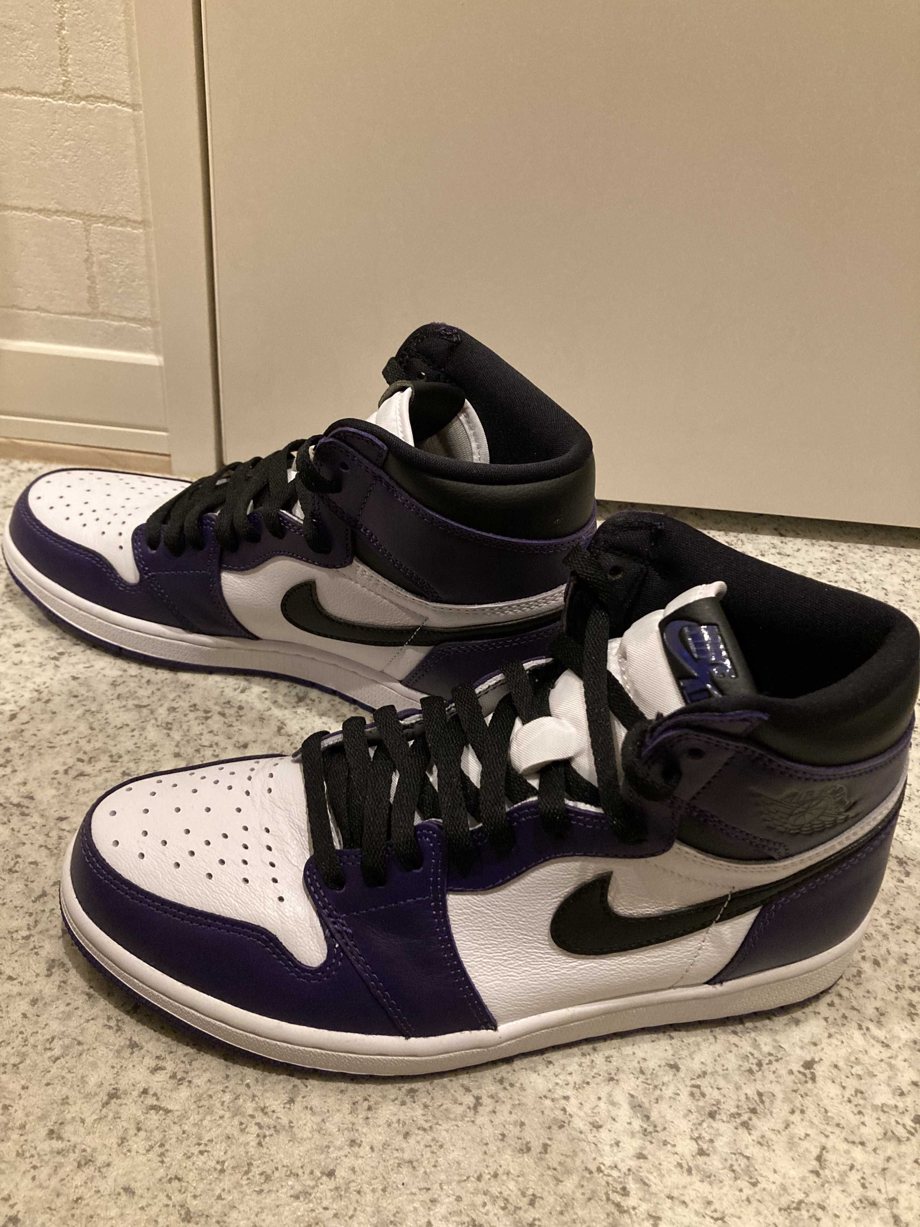Nike Air Jordan 1 Retro High OG "Court Purple White/Black" (2020)