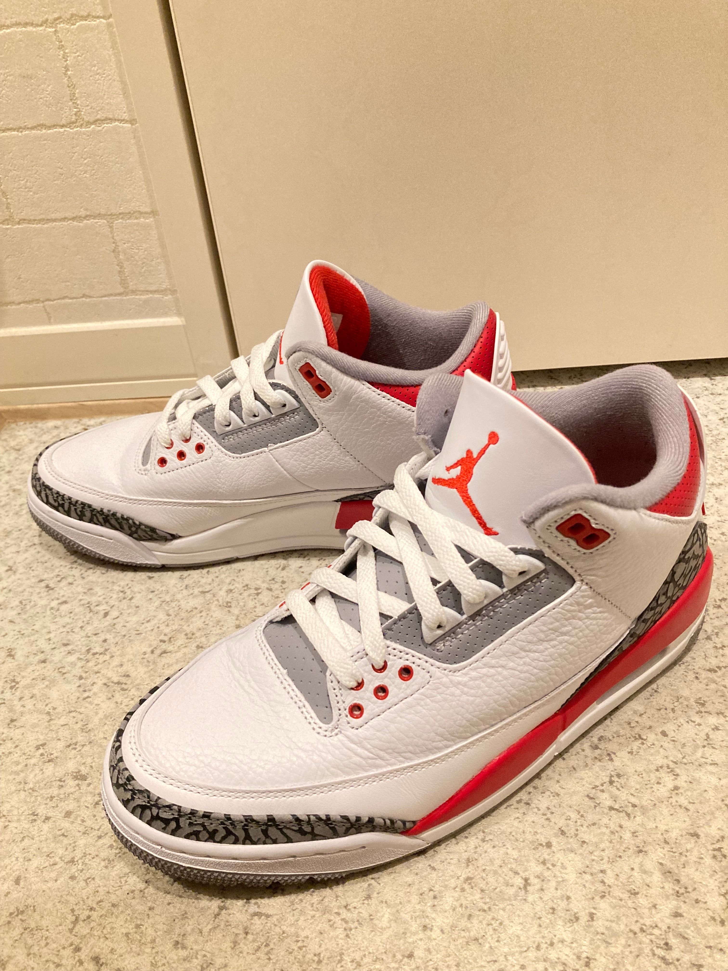 Nike Air Jordan 3 Retro OG "Fire Red" (2022)
