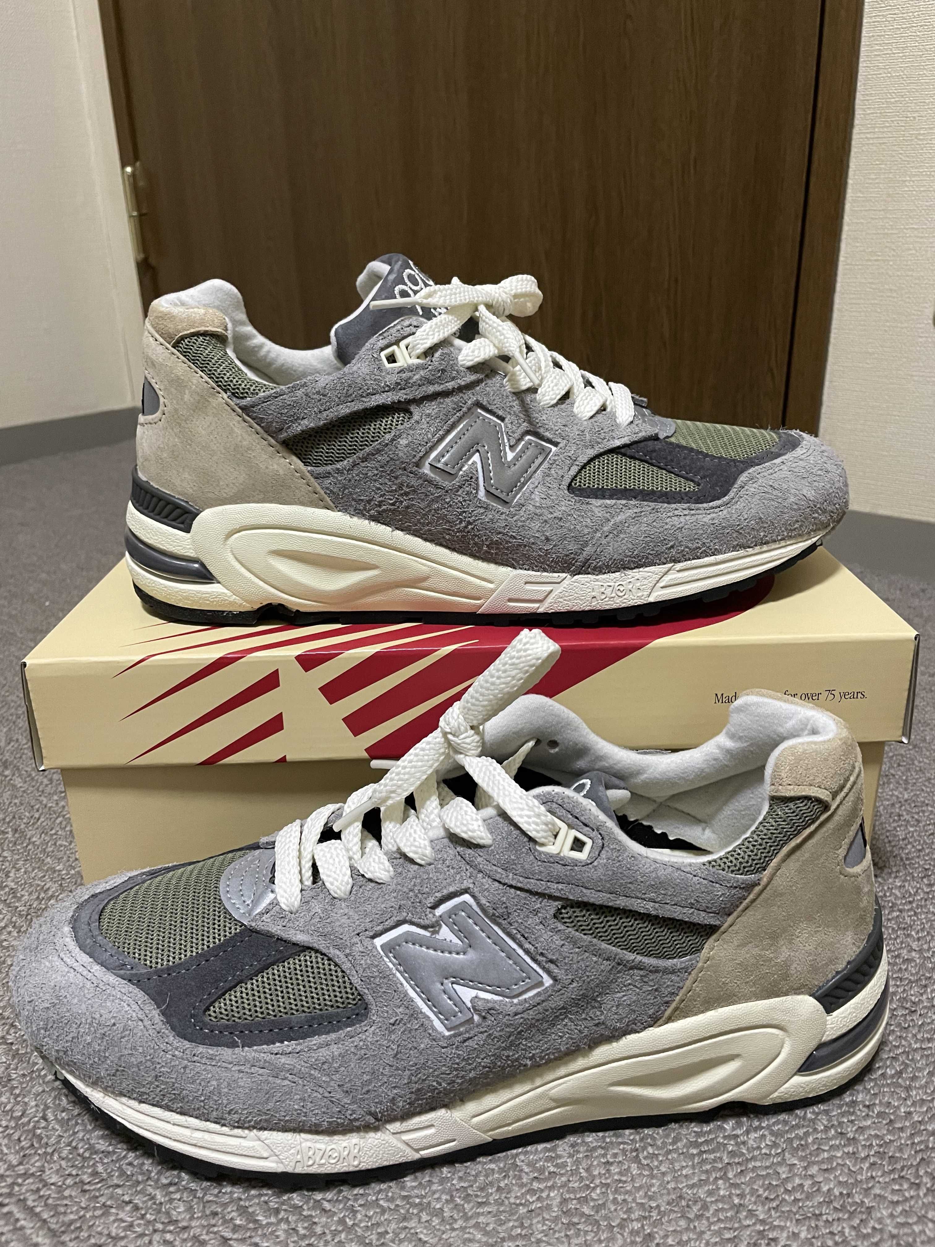 New Balance 990V2 "Gray"