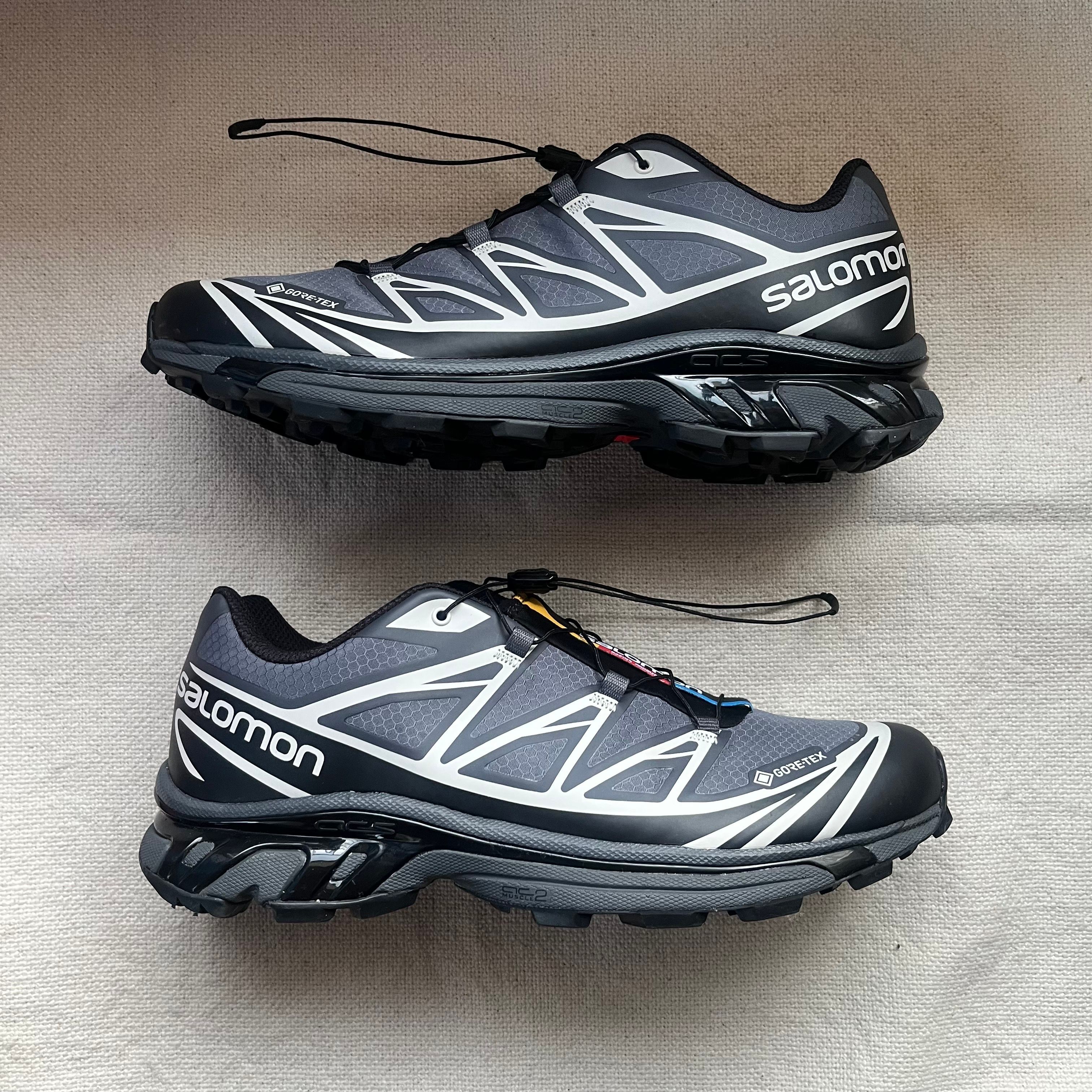 Salomon XT-6 GORE-TEX "Black/Ebony/Lunar Rock"