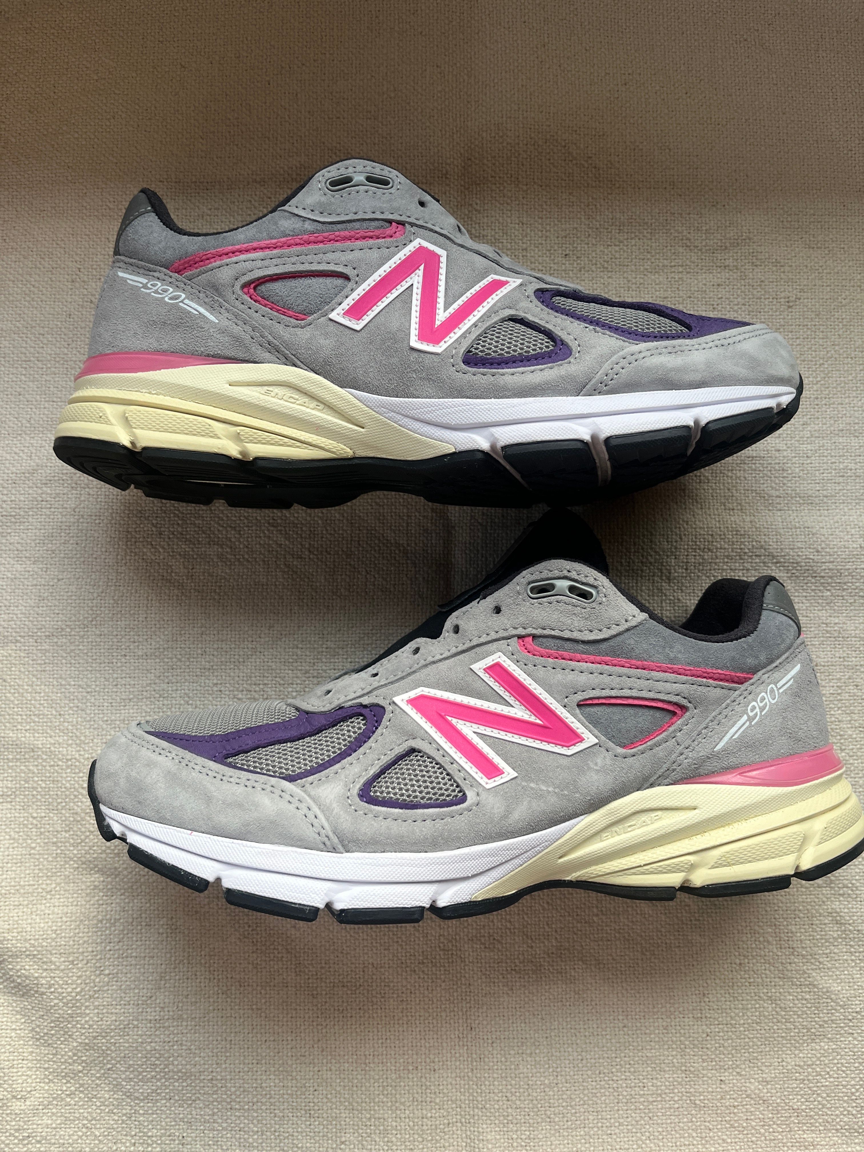 KITH × UNITED ARROWS & SONS × New Balance 990V4 "Smoked Pearl"