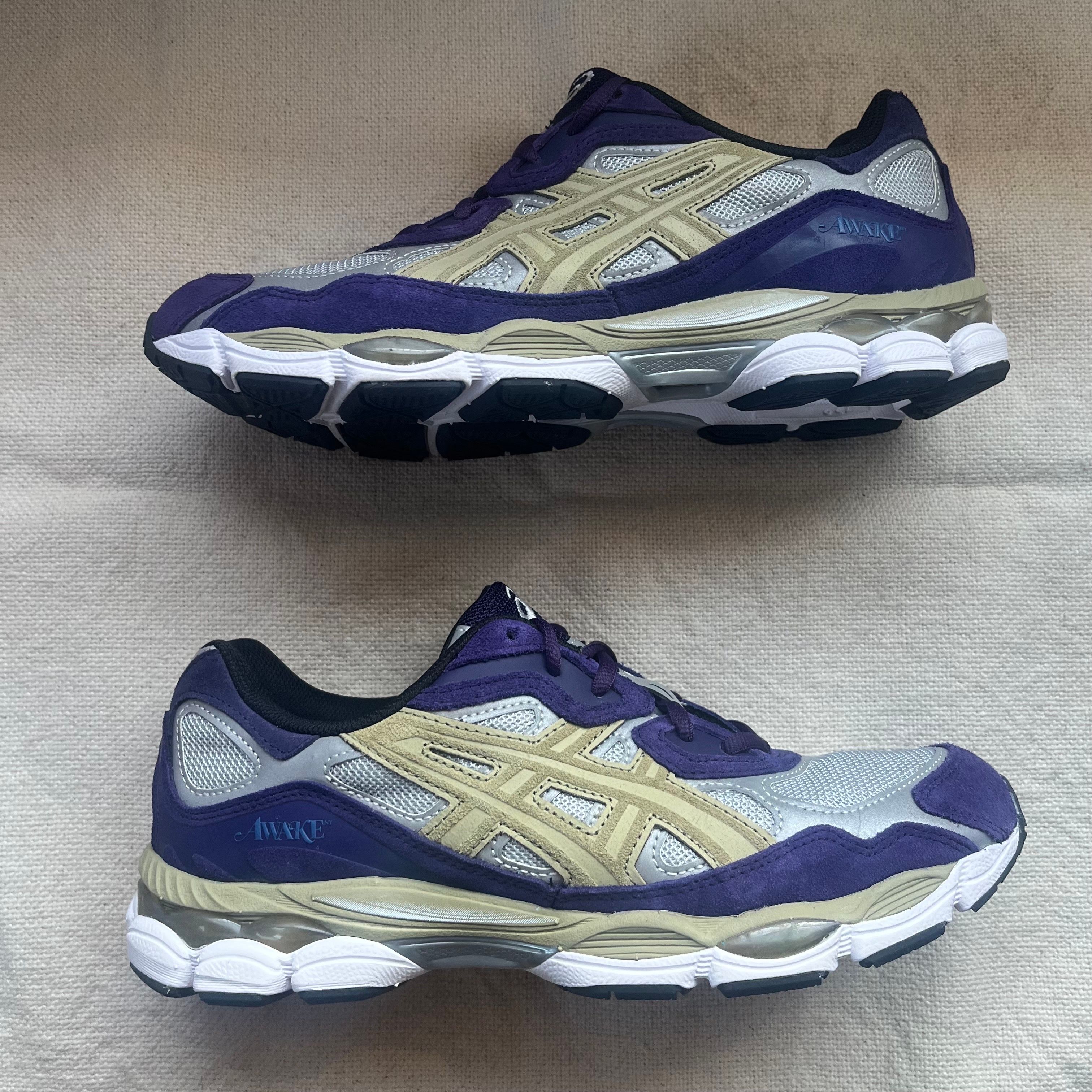 Awake NY × Asics Gel-NYC "Pure Silver/Gothic Grape"