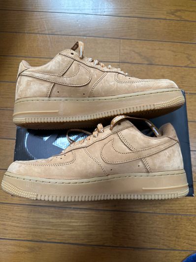 Supreme × Nike Air Force 1 Low "Flax/Wheat"