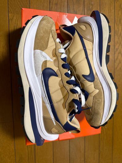 Sacai × Nike Vapor Waffle "Sesame And Blue Void"