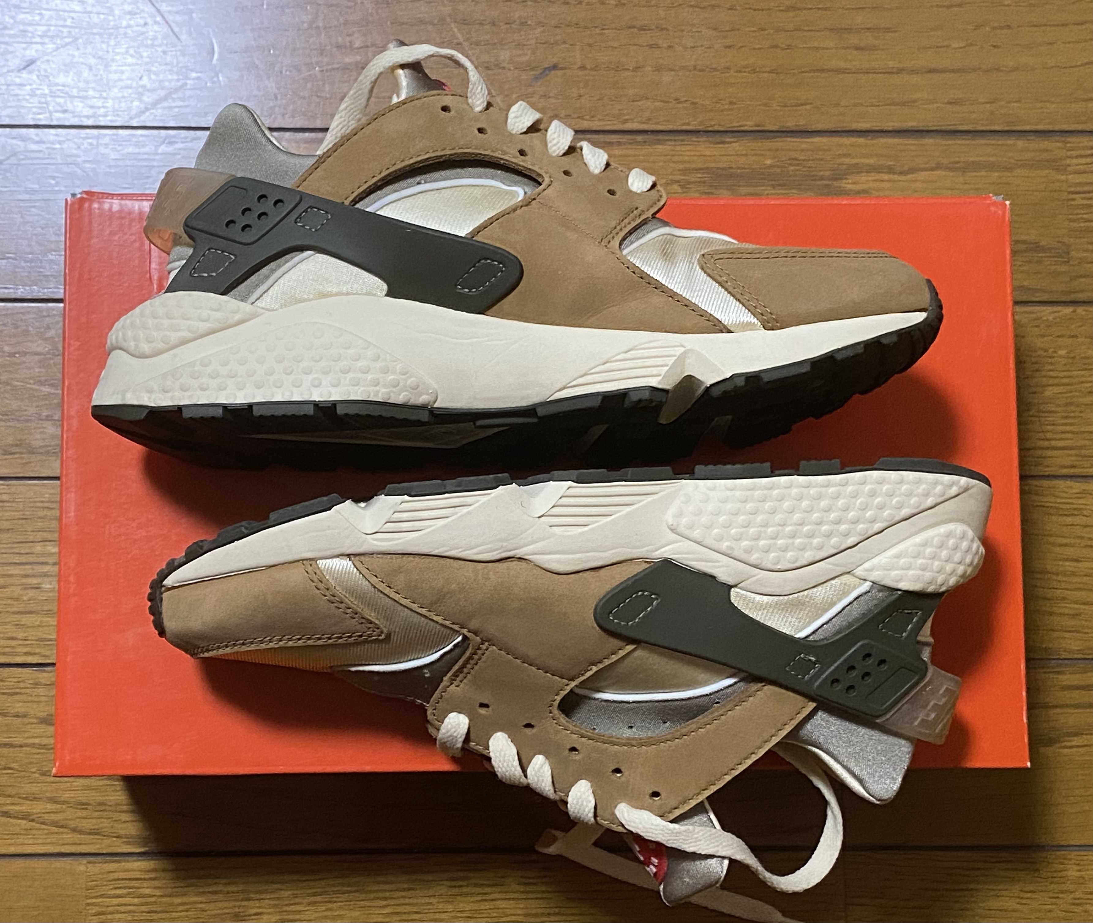 Stussy × Nike Air Huarache "Desert Oak"