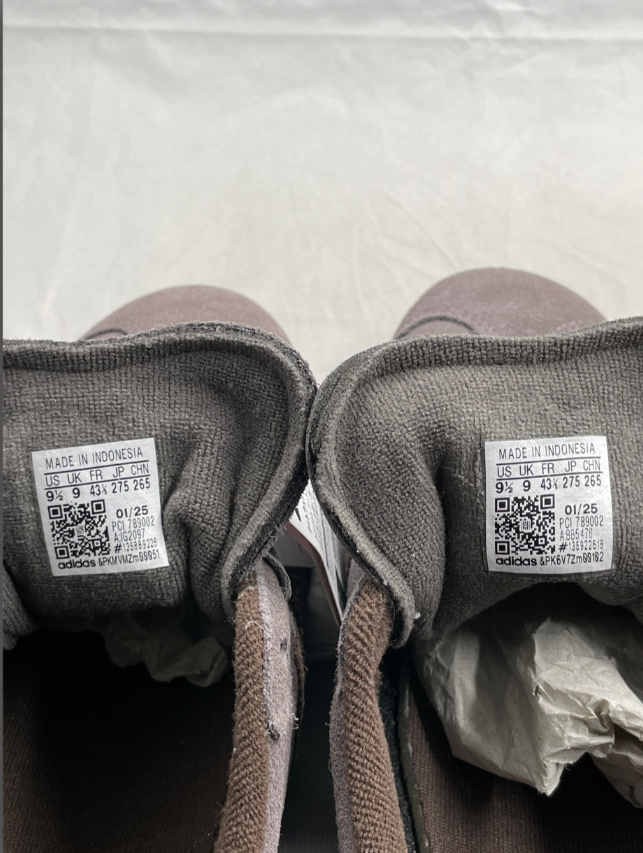 adidas Gazelle "Charcoal/Brown/Dark Brown"