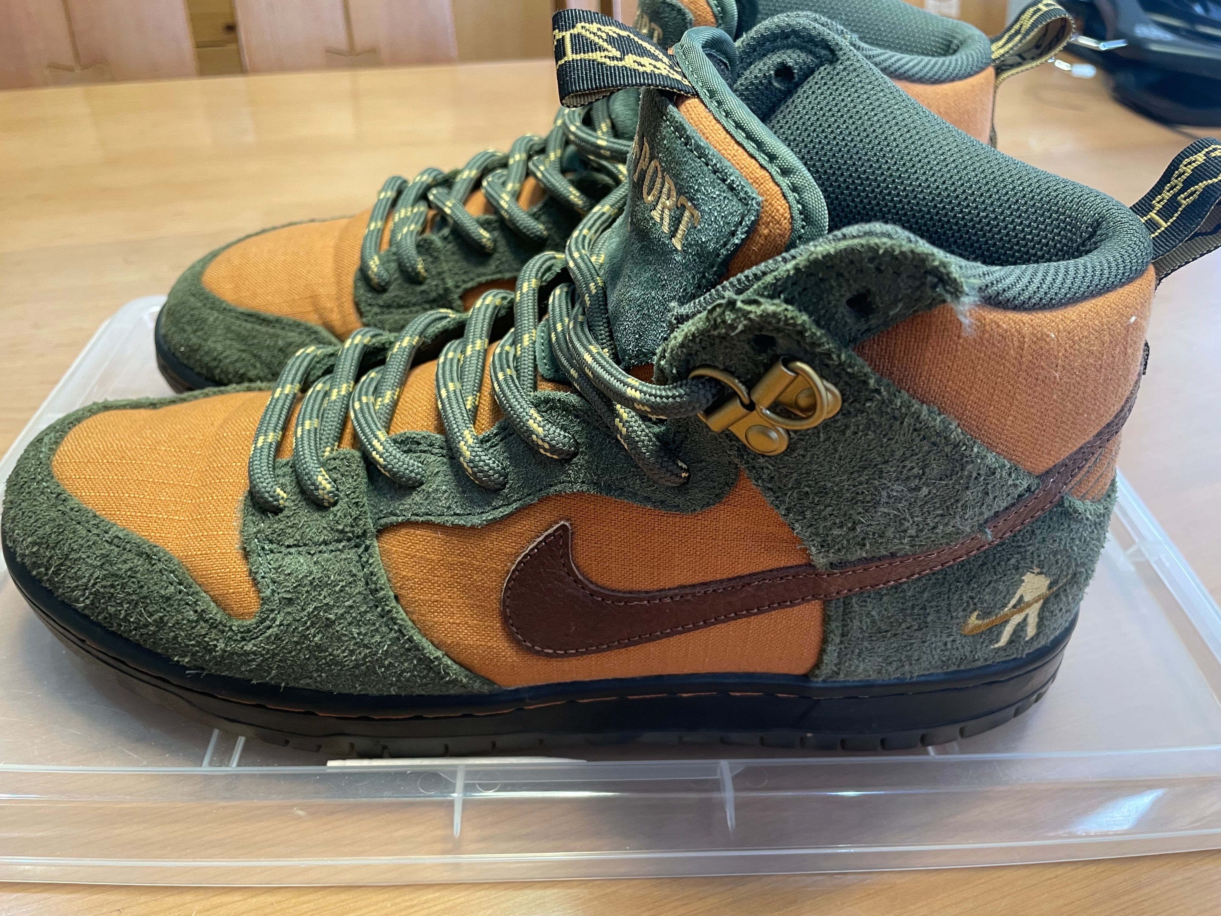 PASS~PORT × Nike SB Dunk High "Work Boot"