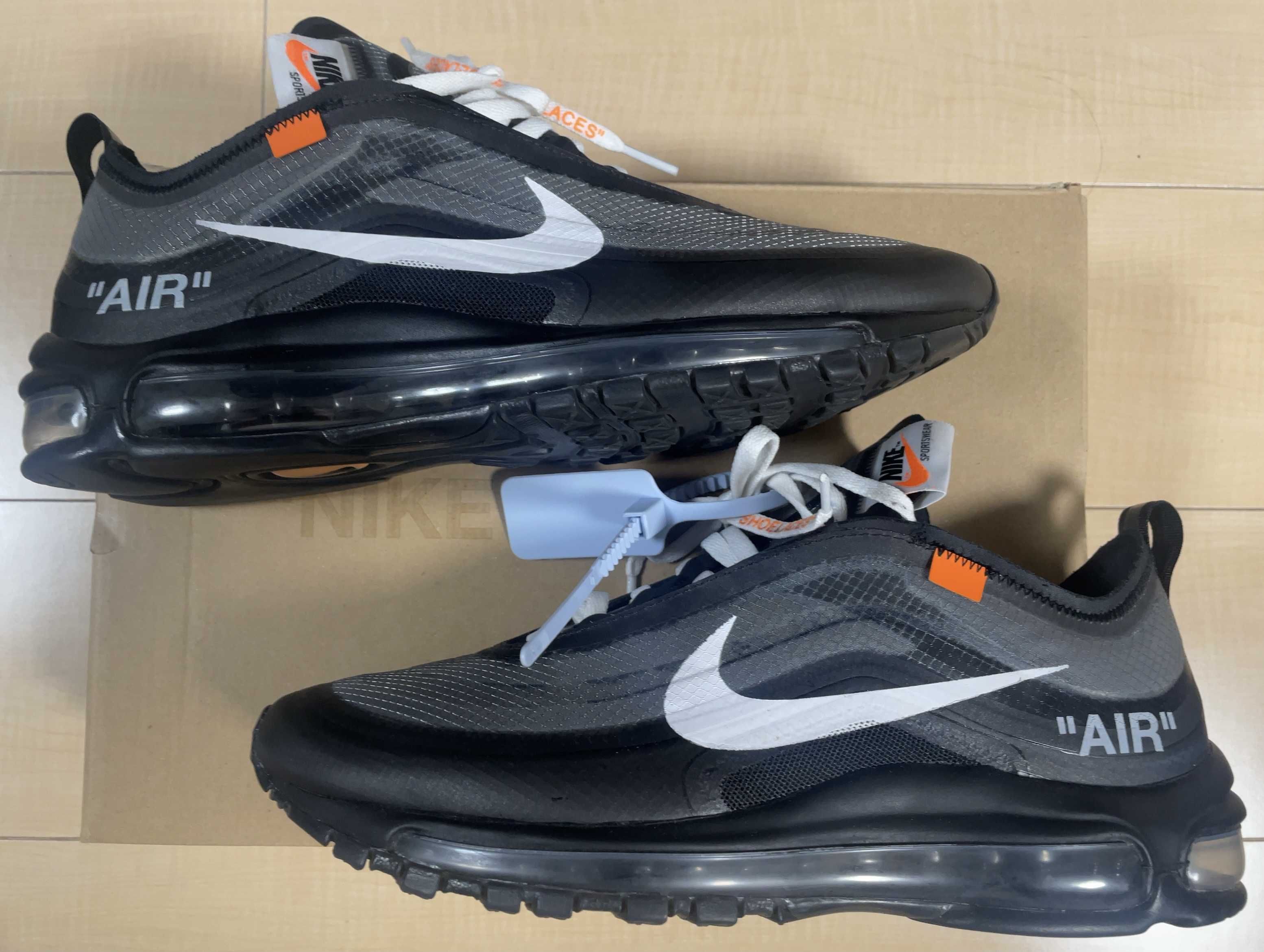 Off-White × Nike Air Max 97 "black"