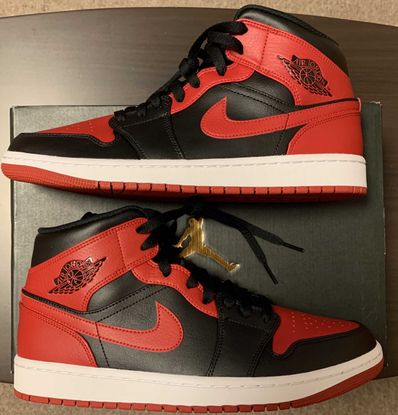 Nike Air Jordan 1 Mid "Bred"
