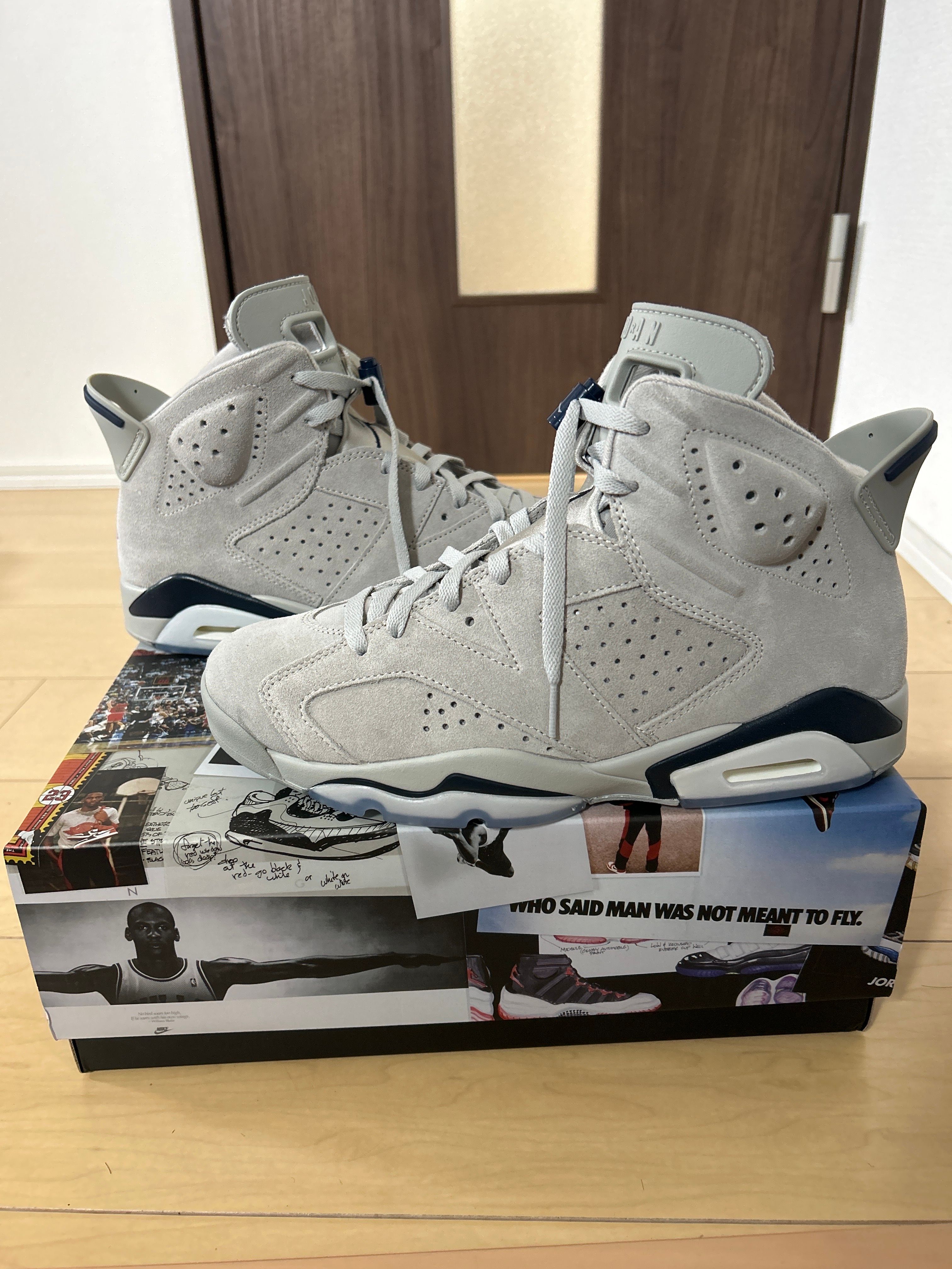 Nike Air Jordan 6 "Magnet and College Navy"