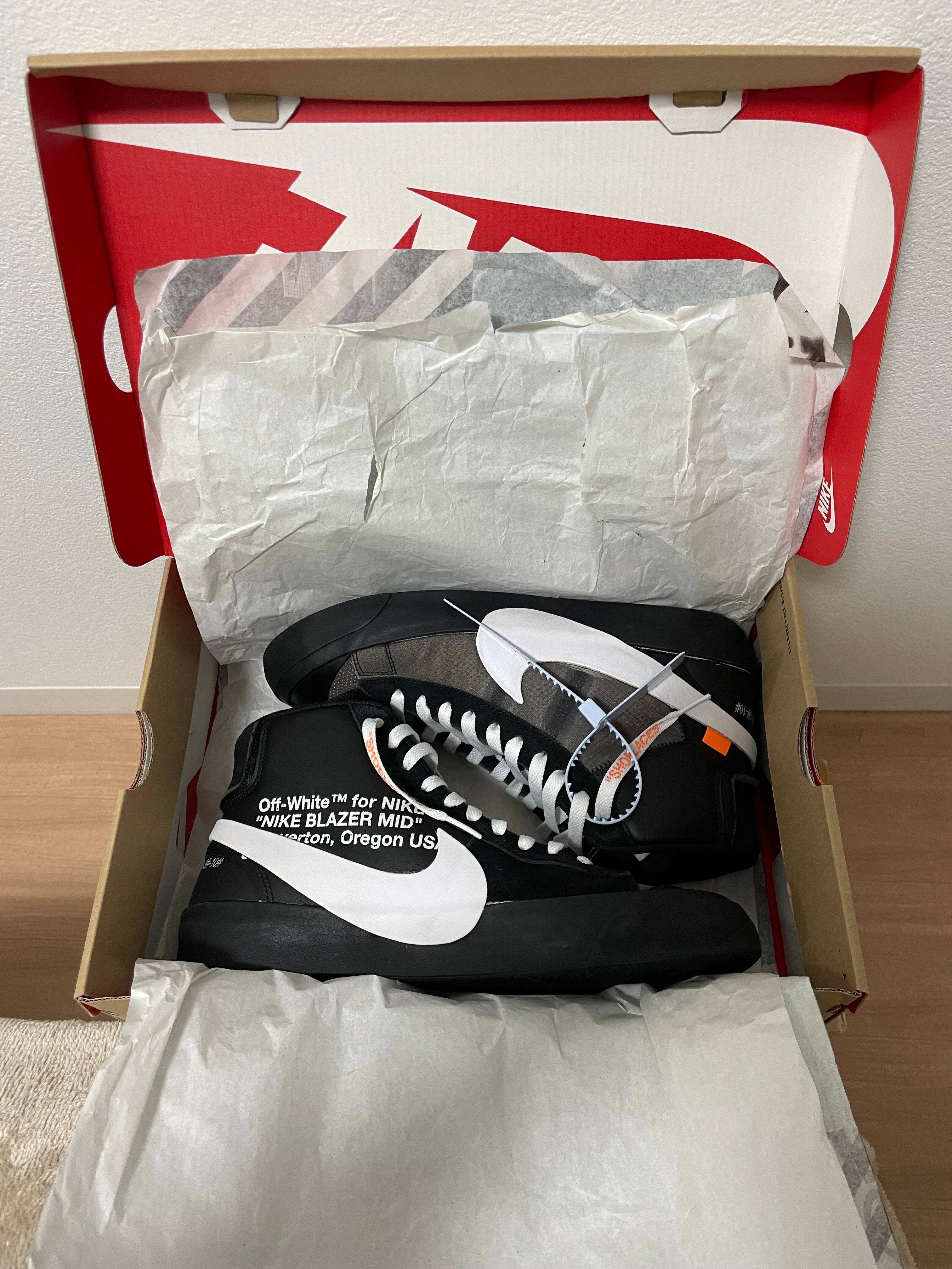 Off-White × Nike Blazer Studio Mid "Grim Reaper"