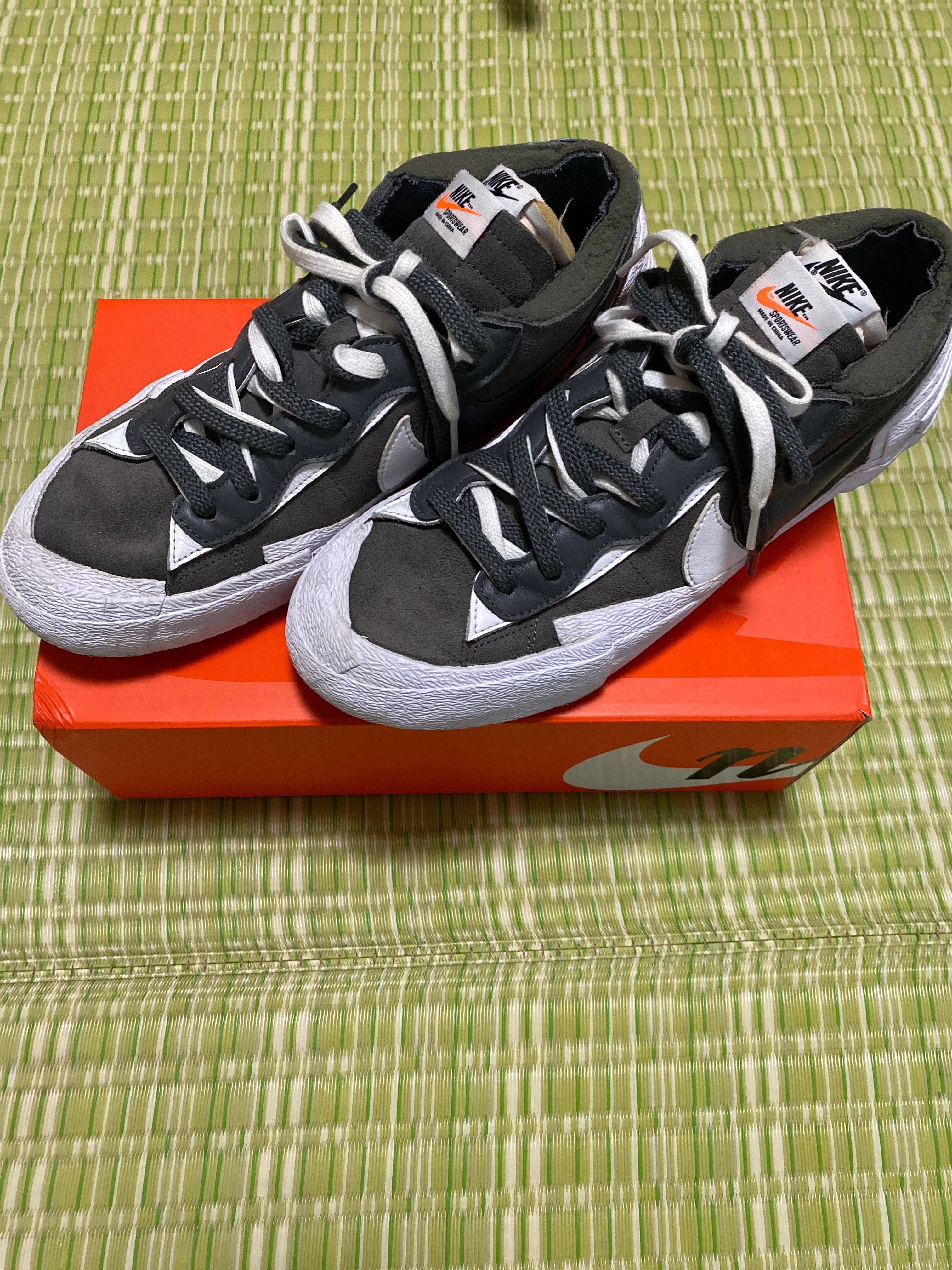 Sacai × Nike Blazer Low "Iron Grey"