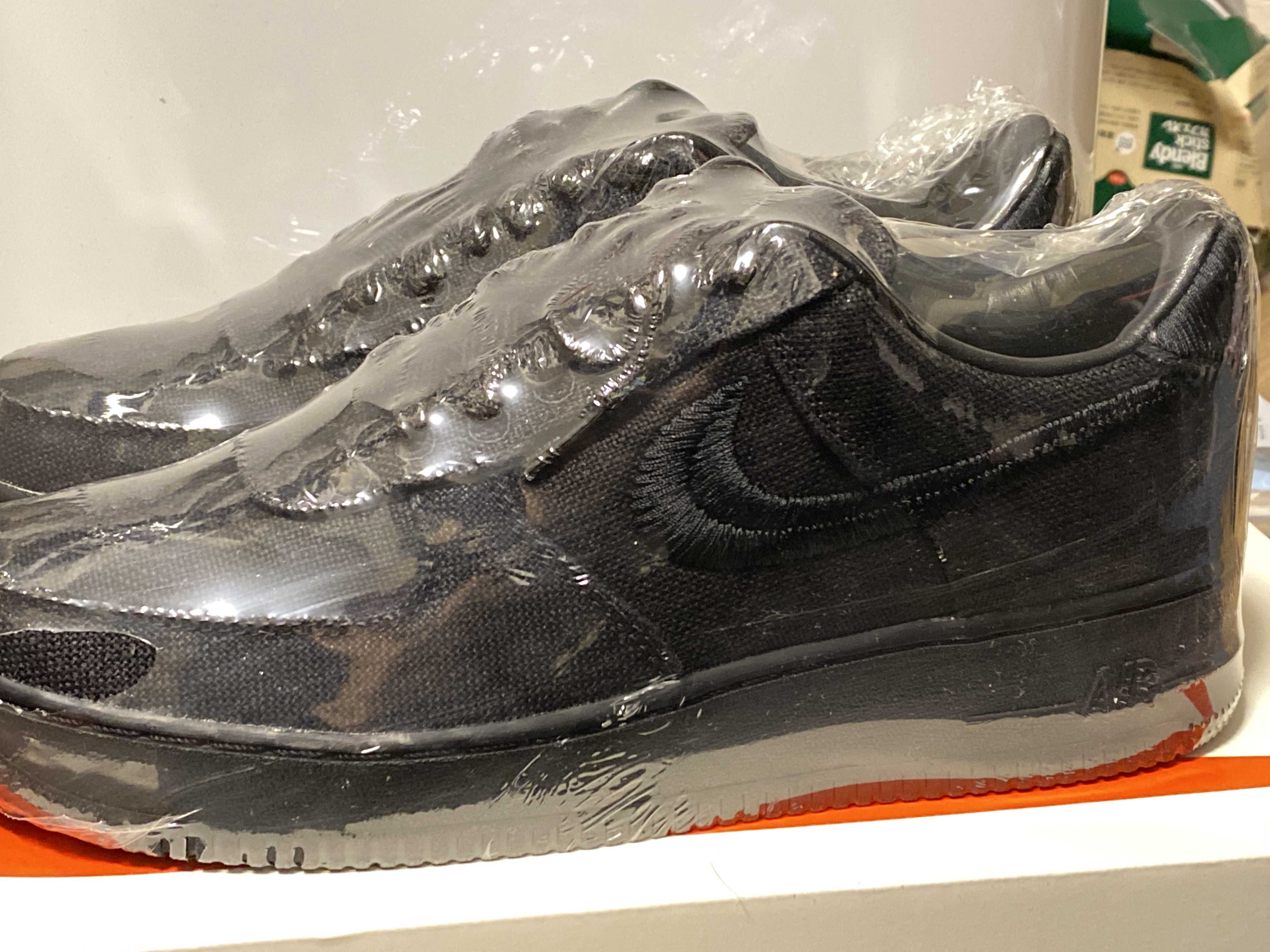 Stussy × Nike Air Force 1 Low "Triple Black"