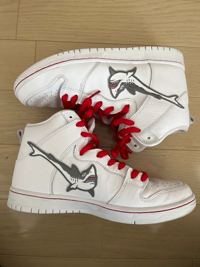 Oski x Nike SB Dunk High "Great White Shark"