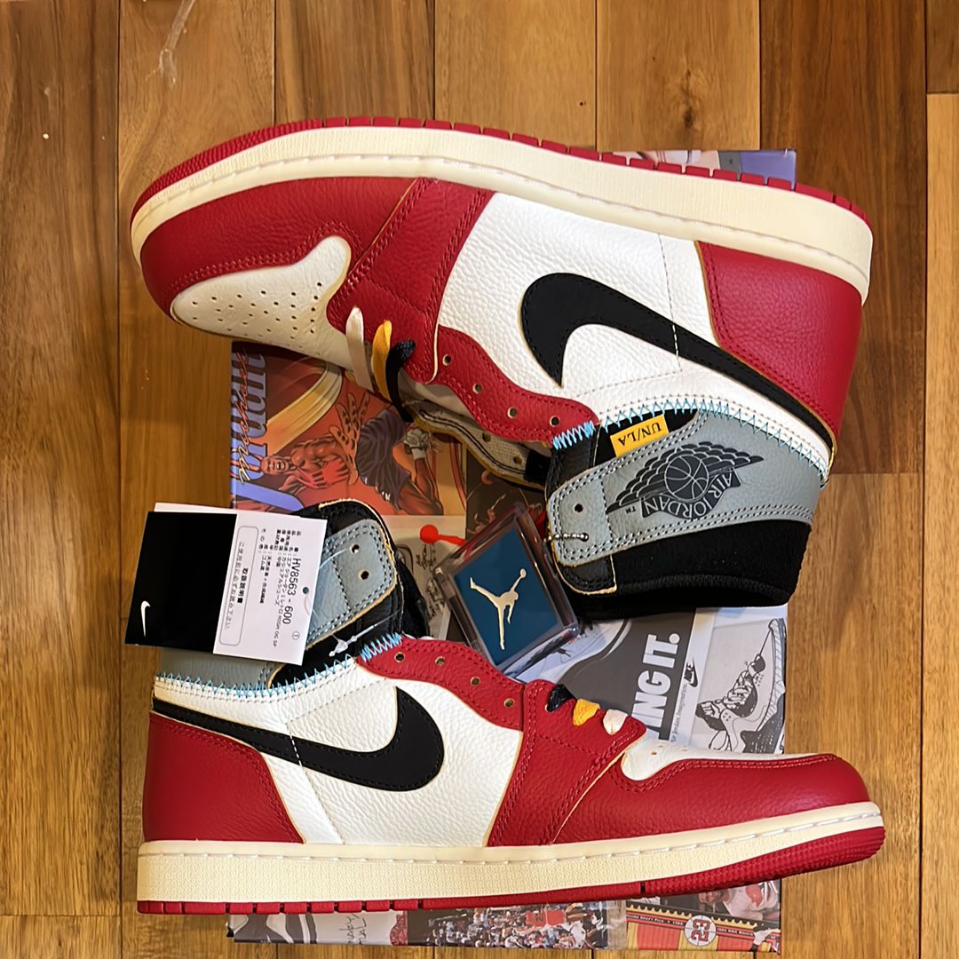 UNION × Nike Air Jordan 1 Retro High OG "Chicago/Shadow"