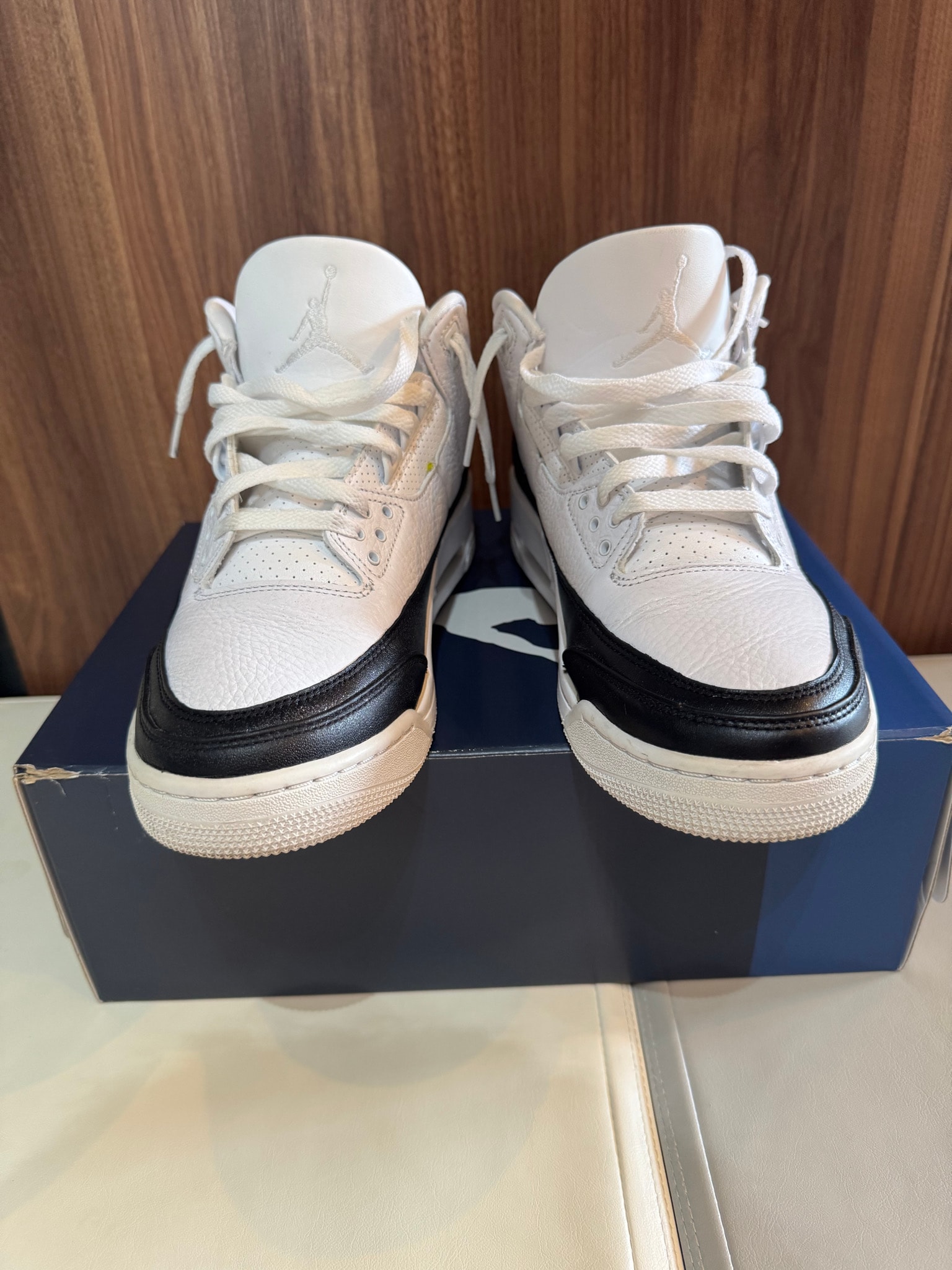 Fragment × Nike Air Jordan 3 "White/Black"