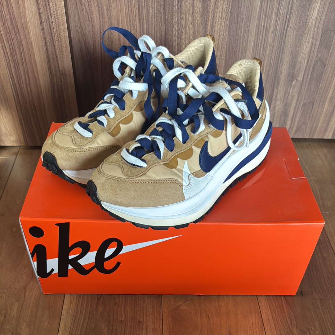 Sacai × Nike Vapor Waffle "Sesame And Blue Void"
