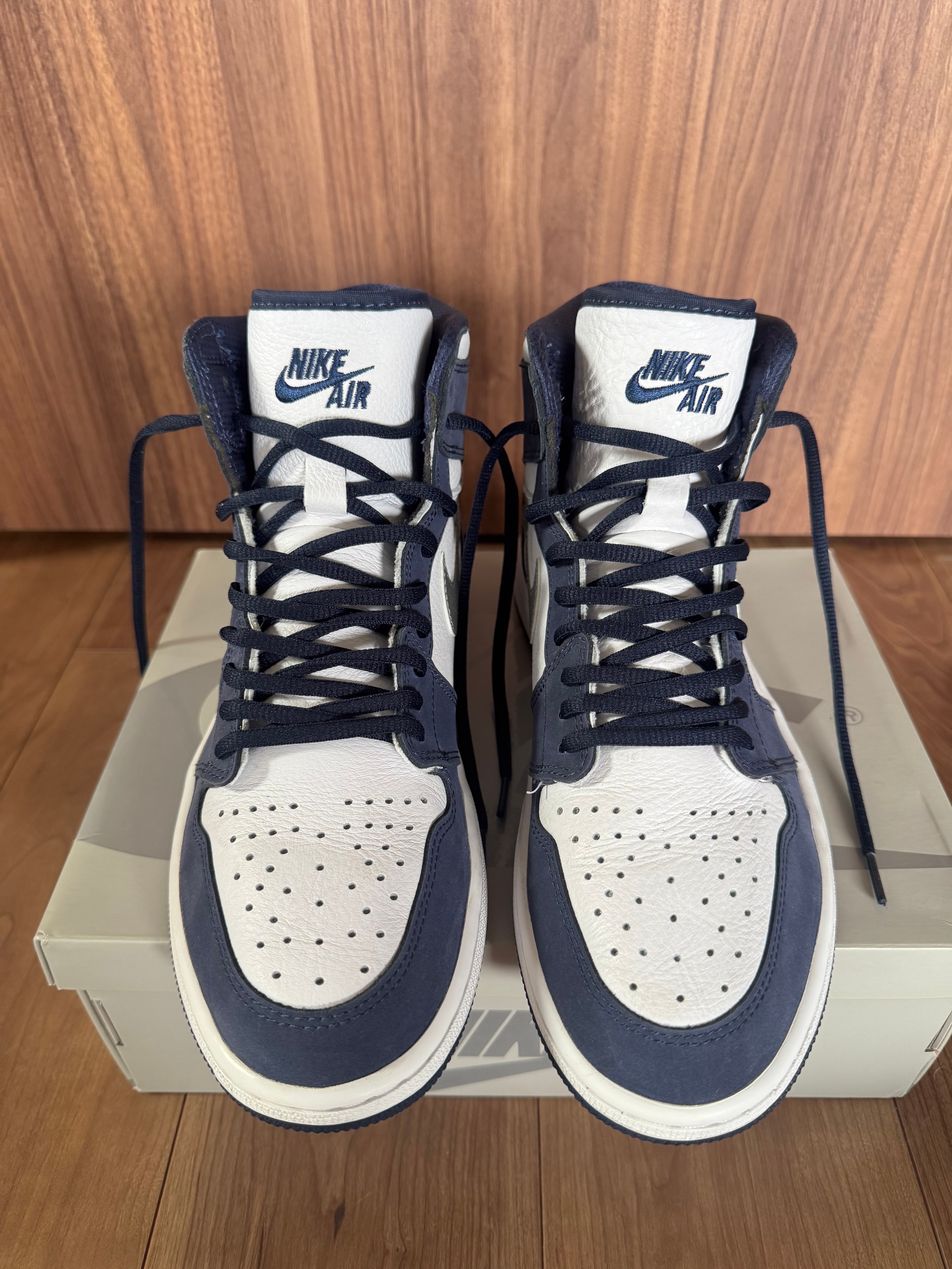 Nike Air Jordan 1 High OG CO.JP "White/Midnight Navy" (2020) (Standard Box)