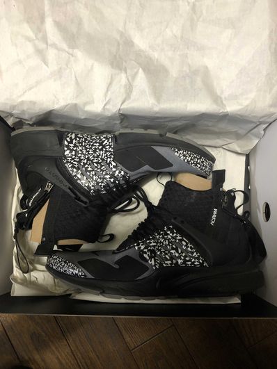 ACRONYM × Nike Air Presto Mid "Cool Grey/Black"