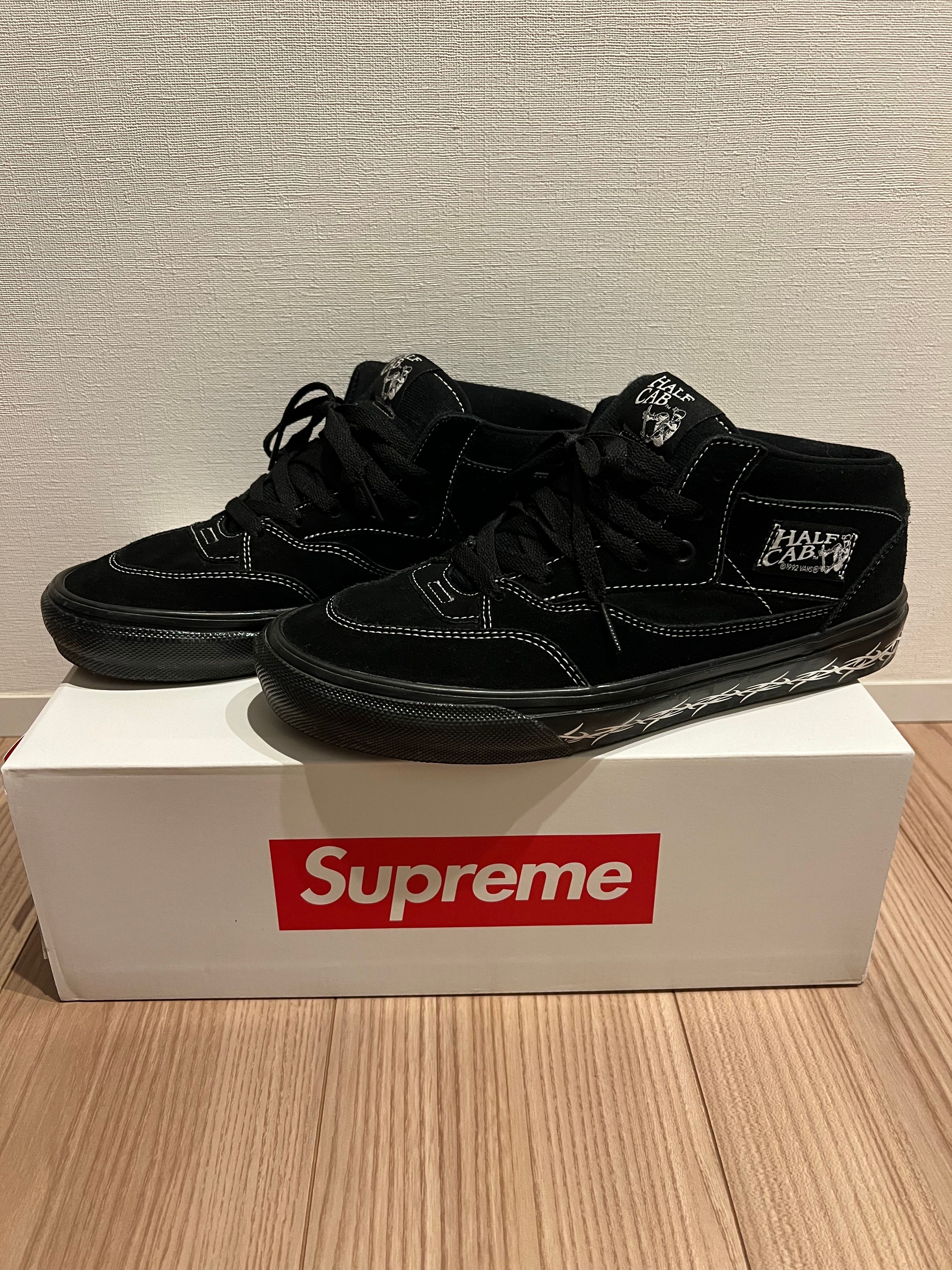 Supreme × Vans Half Cab "Black"	