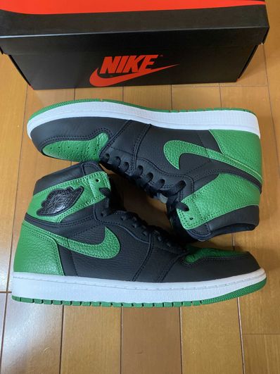 Nike Air Jordan 1 Retro High OG "Black/Pine Green" (2020)