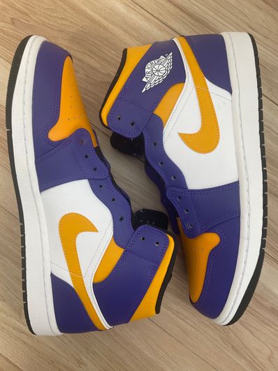 Nike Air Jordan 1 Mid "Lakers"