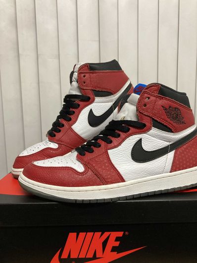 Spiderman × Nike Air Jordan 1 Origin Story "Gym Red/White/Photo Blue/Black"