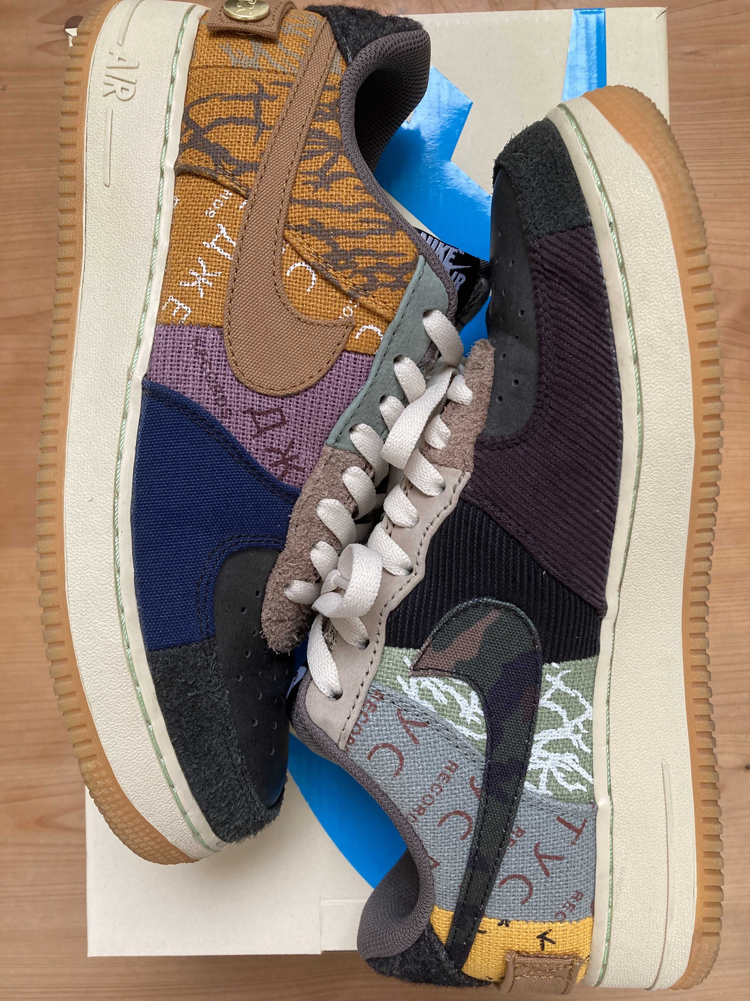 Travis Scott × Nike Air Force 1 Low Cactus Jack "Multi Color"