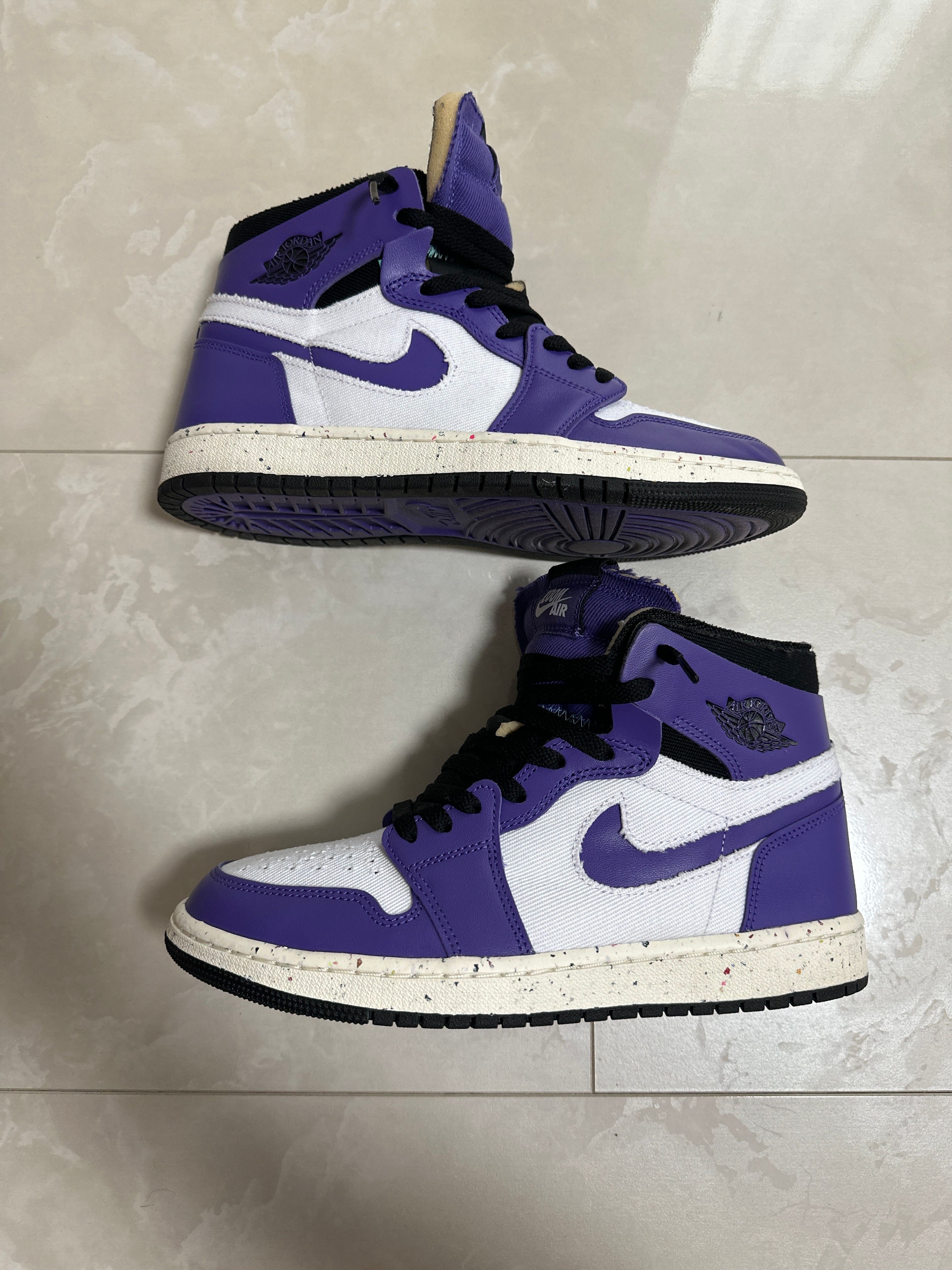 Nike Air Jordan 1 High Zoom Comfort "Purple/White/Black"