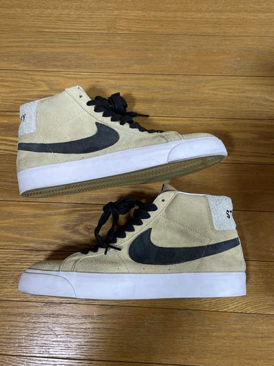 Stussy × Nike SB Blazer Mid "Gold/Black"