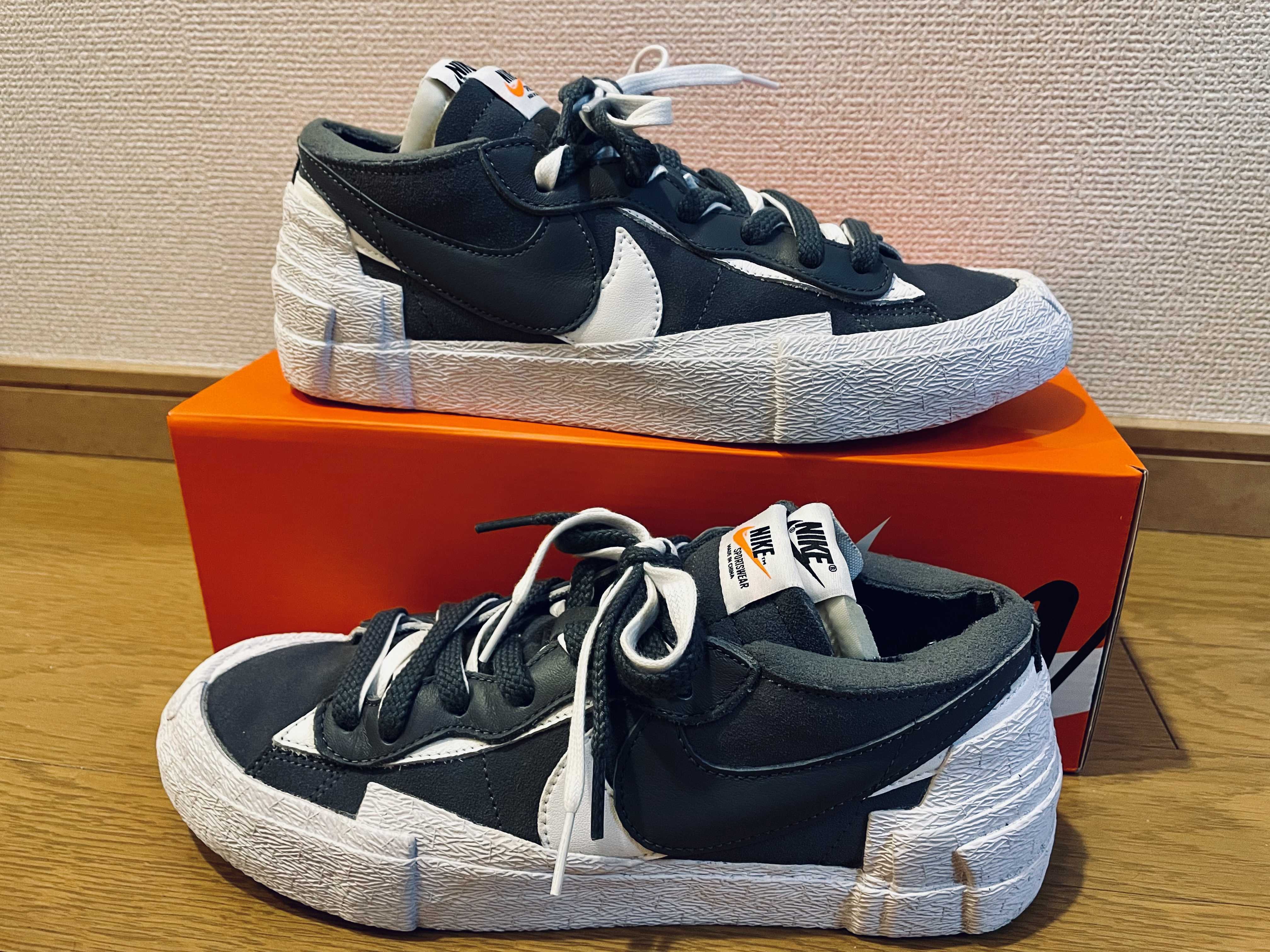 Sacai × Nike Blazer Low "Iron Grey"