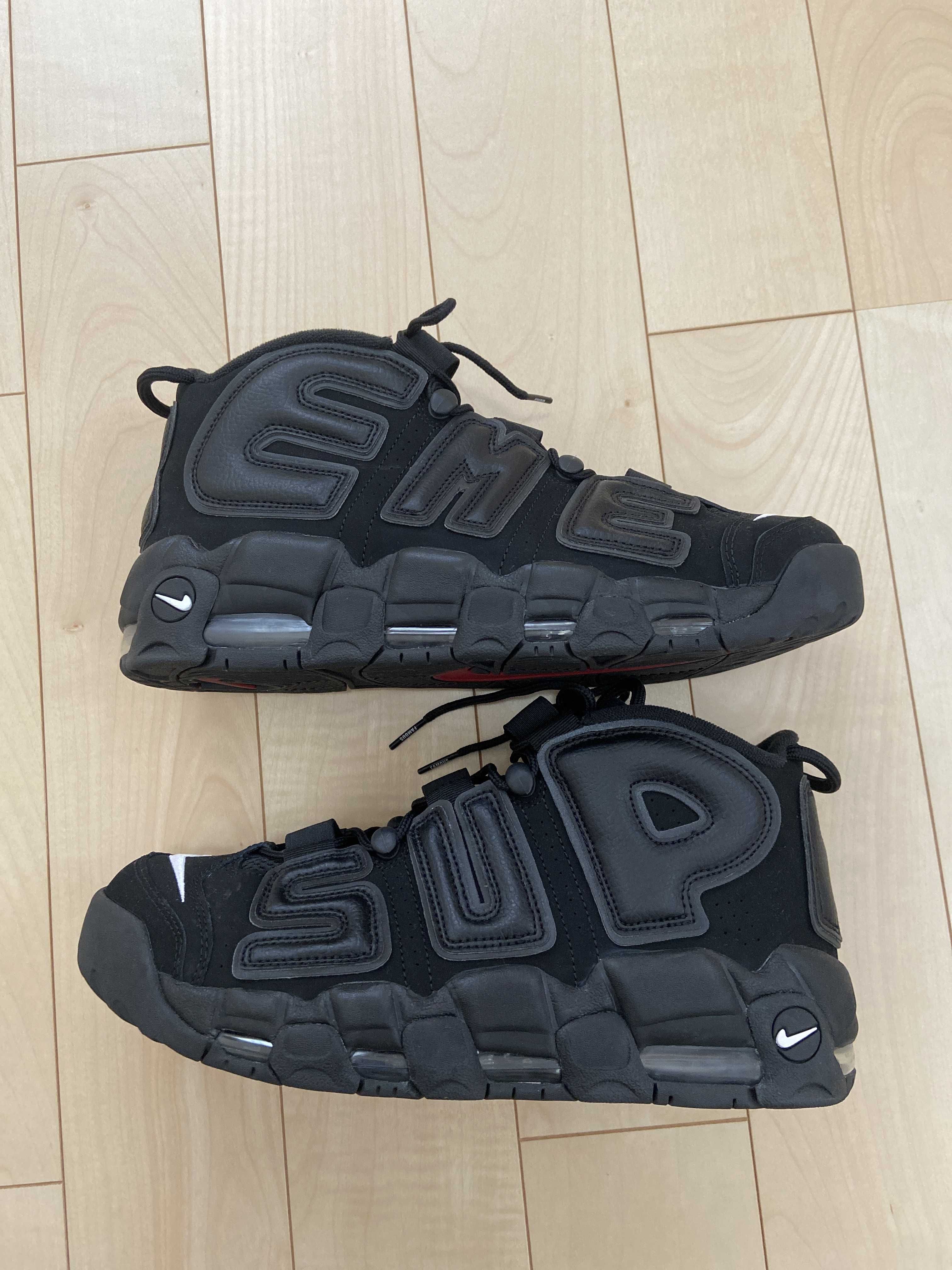 Supreme × Nike Air More Uptempo "Black"