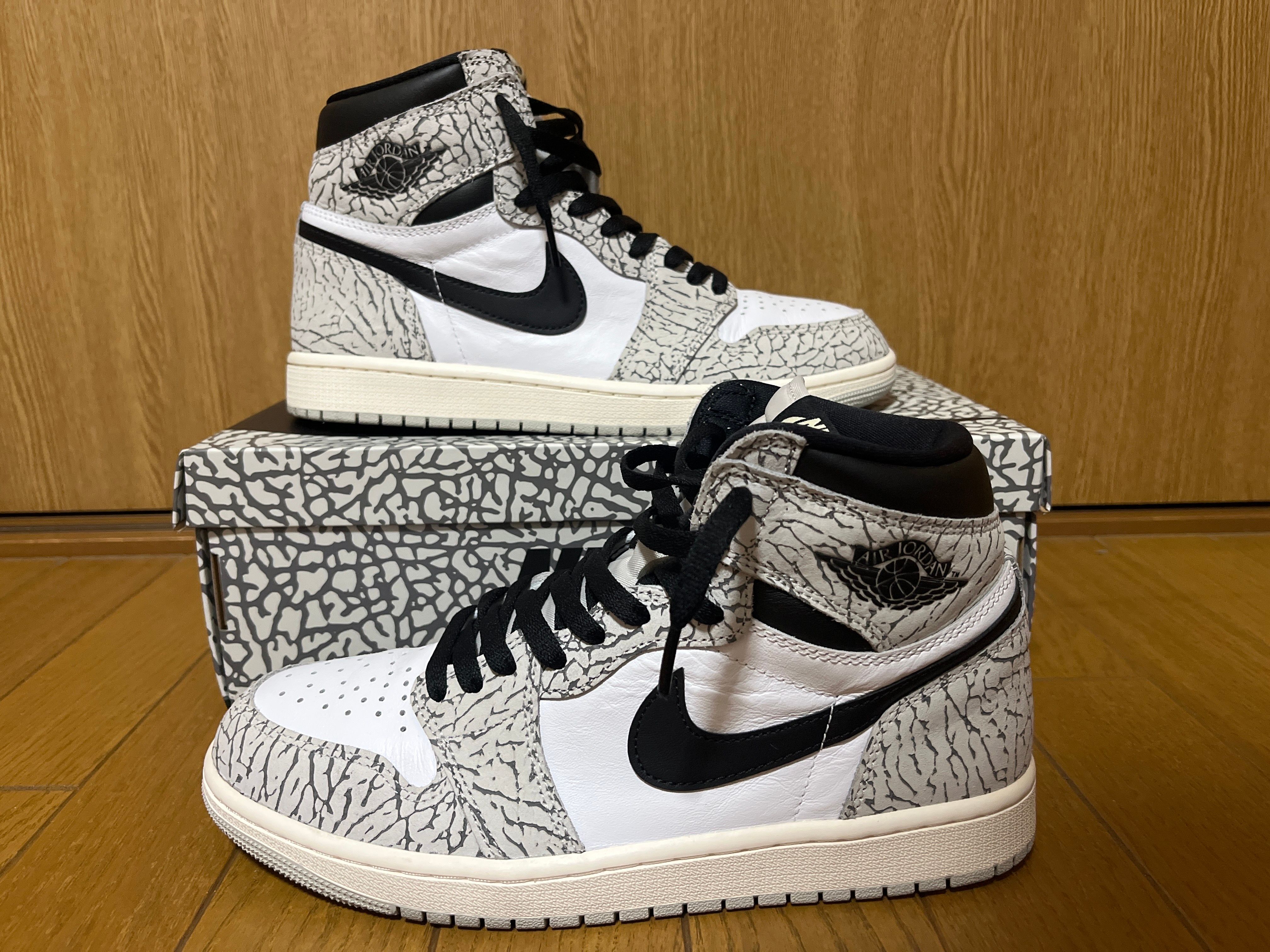 Nike Air Jordan 1 High OG "White Cement/Safari"