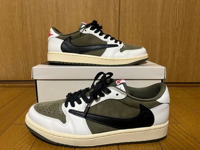 Travis Scott × Nike Air Jordan 1 Low OG SP "Reverse Olive"