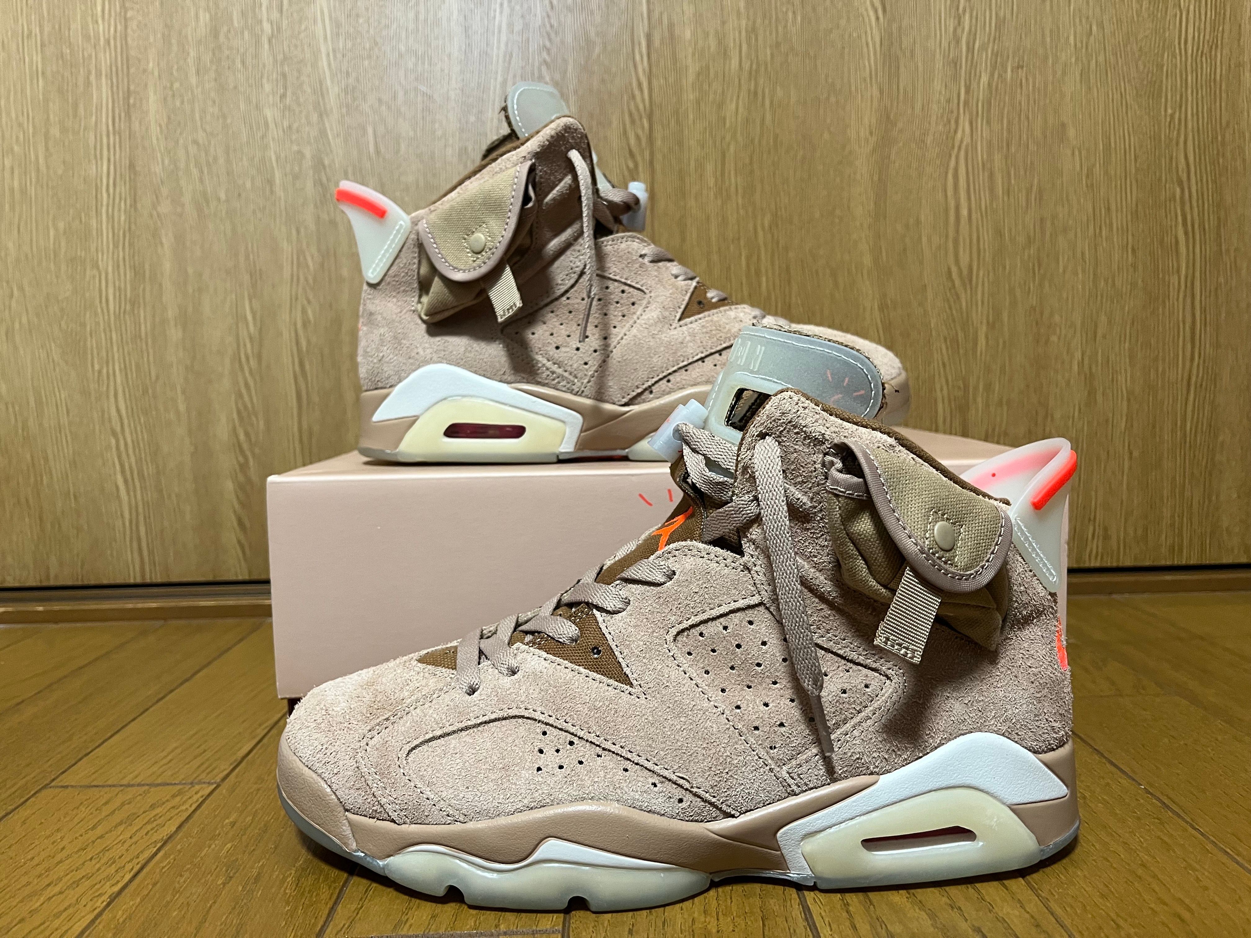 Travis Scott × Nike Air Jordan 6 "British Khaki"