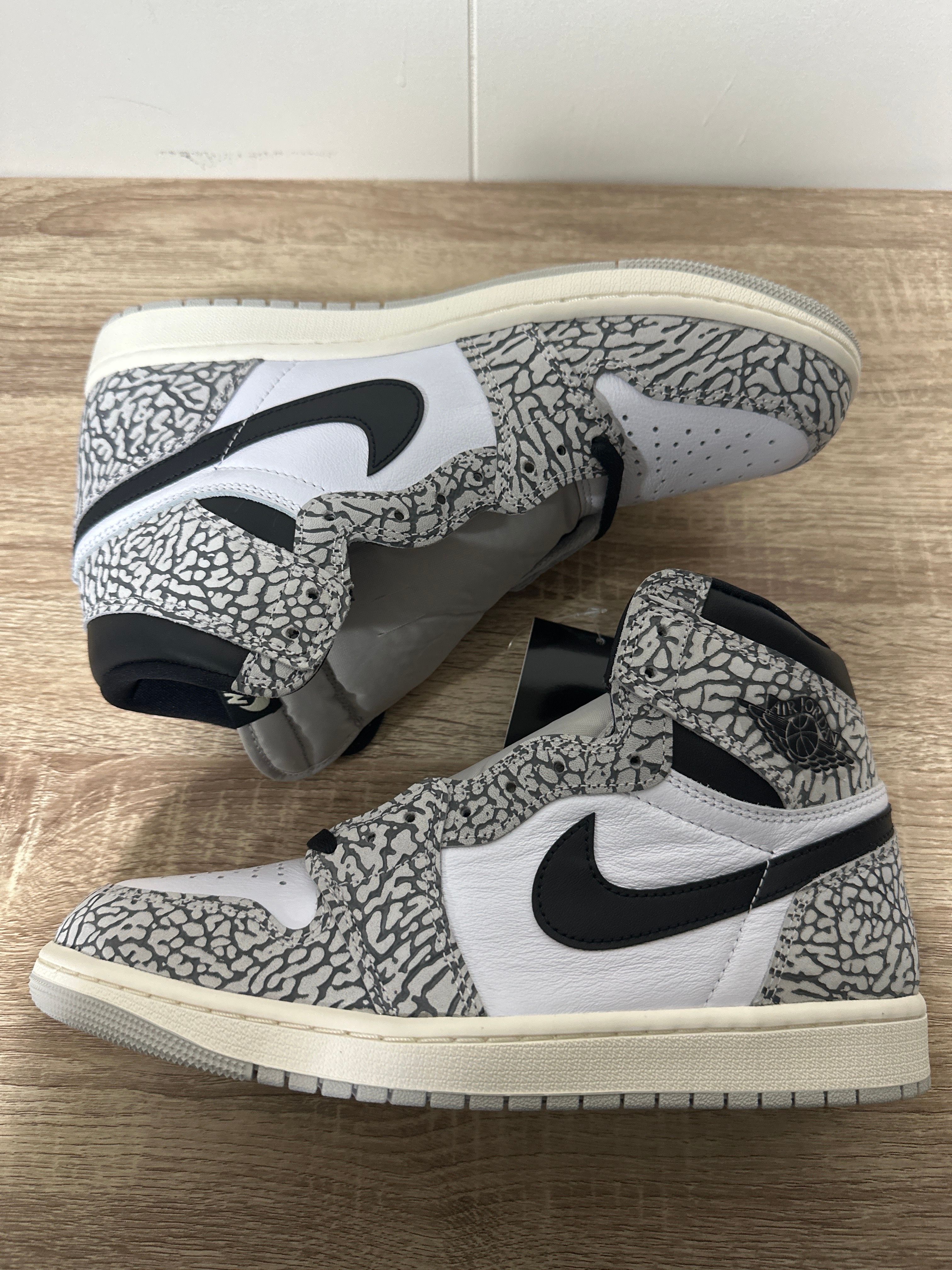 Nike Air Jordan 1 High OG "White Cement/Safari"