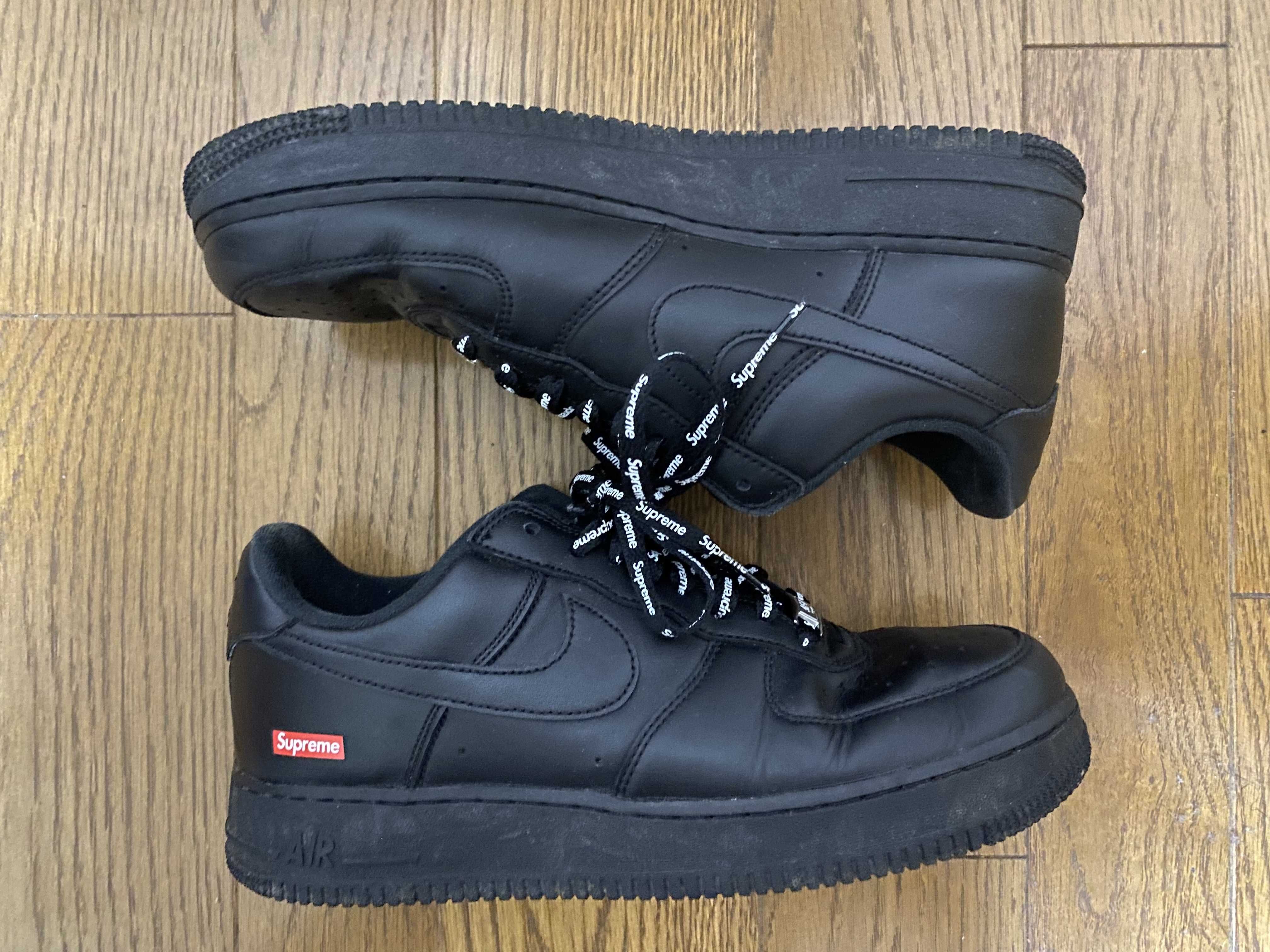 Supreme × Nike Air Force 1 Low "Black"