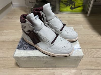 A Ma Maniere × Nike Air Jordan 1 Retro High OG "Sail and Burgundy"