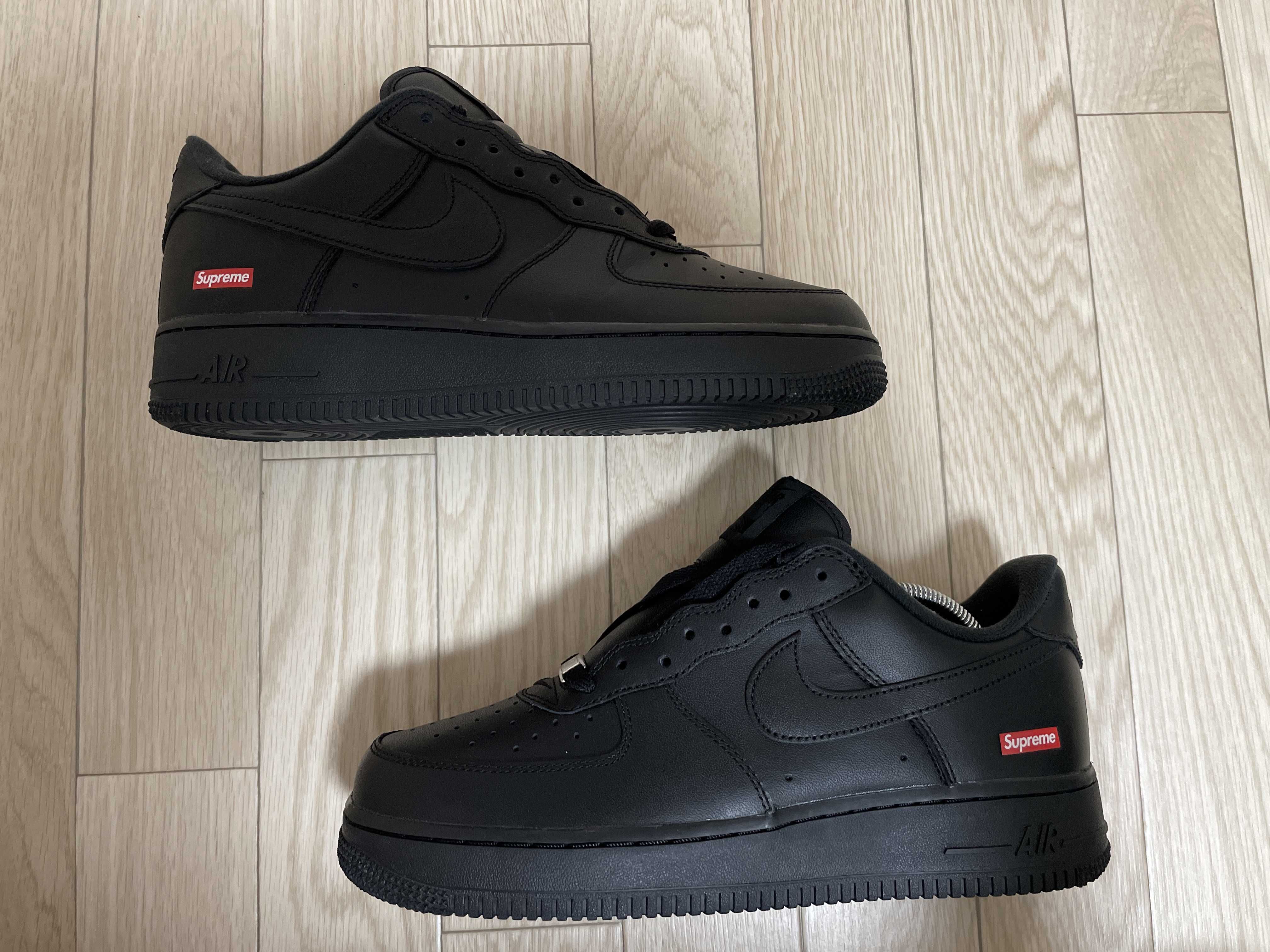 Supreme × Nike Air Force 1 Low "Black"
