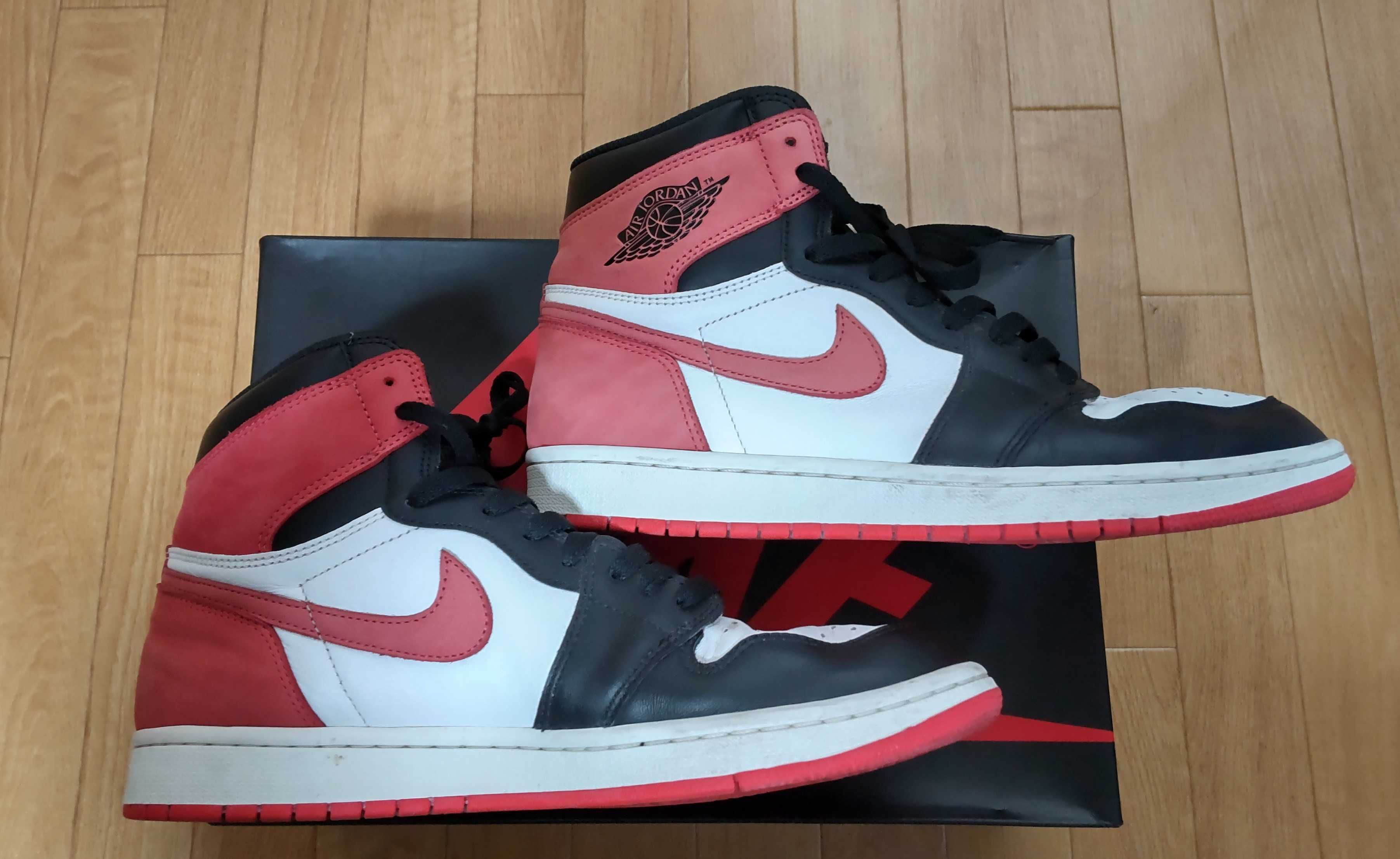NIKE AIR JORDAN 1 RETRO HIGH "TRACK RED"