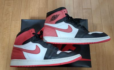 NIKE AIR JORDAN 1 RETRO HIGH "TRACK RED"