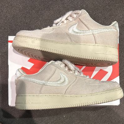 Stussy × Nike Air Force 1 Low "Fossil Stone"