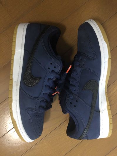Nike SB Dunk Low Orange Label "Obsidian/Black-Light Gum Brown"