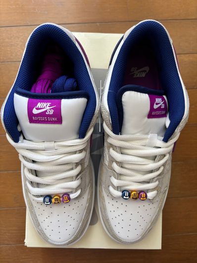 Rayssa Leal × Nike SB Dunk Low PRM "Pure Platinum and Vivid Purple"