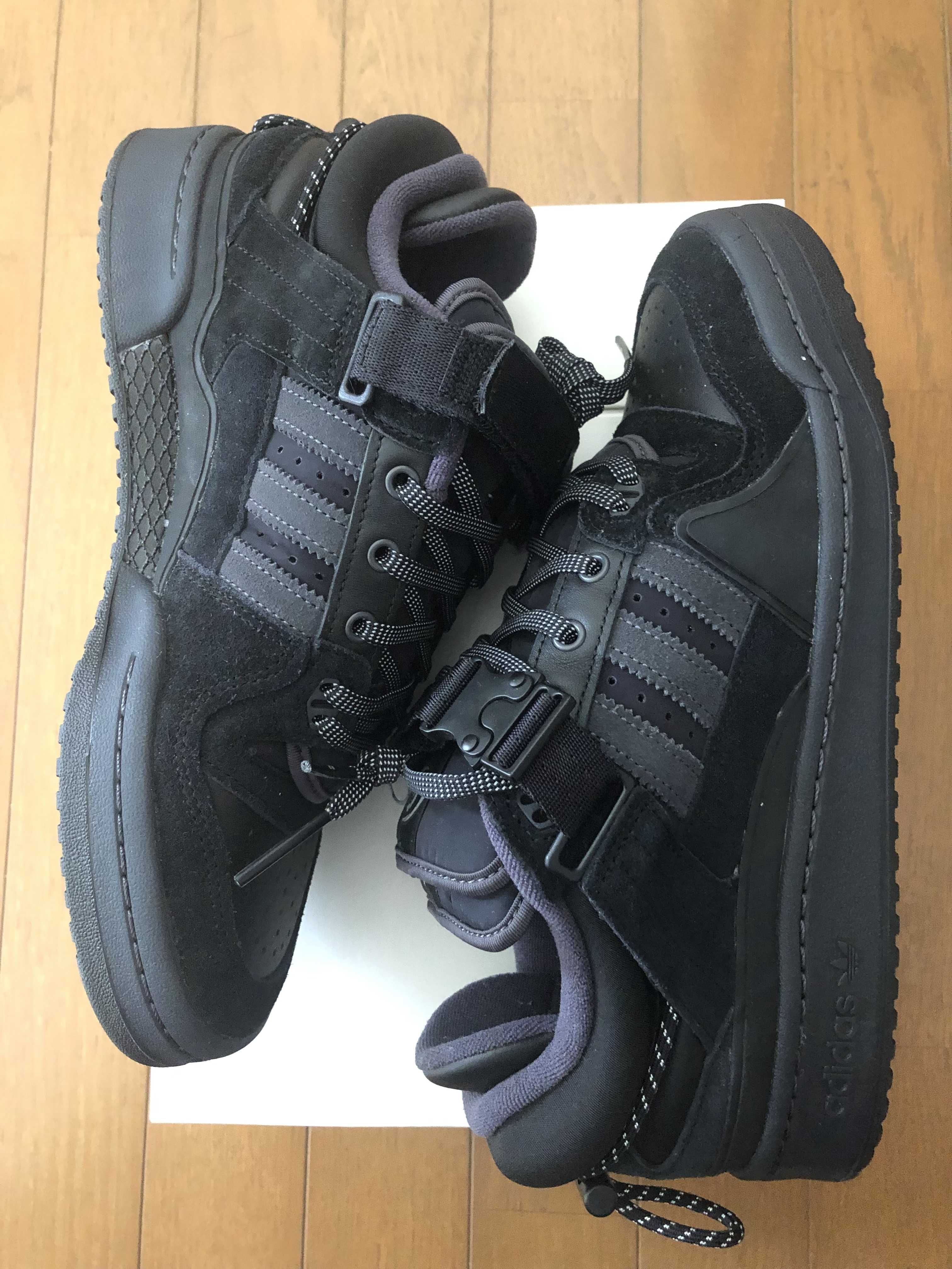 Bad Bunny × adidas Forum 84 Low "Core Black"
