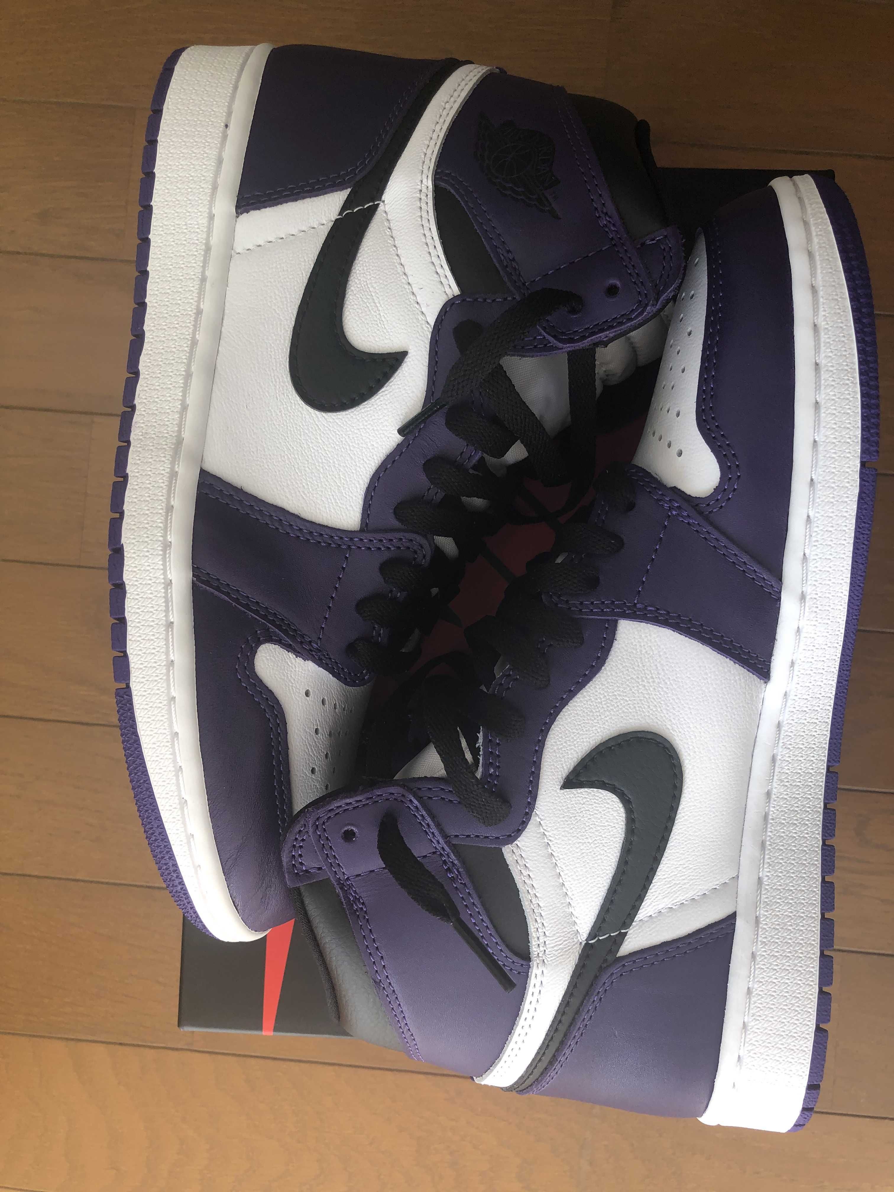 Nike Air Jordan 1 Retro High OG "Court Purple White/Black" (2020)   