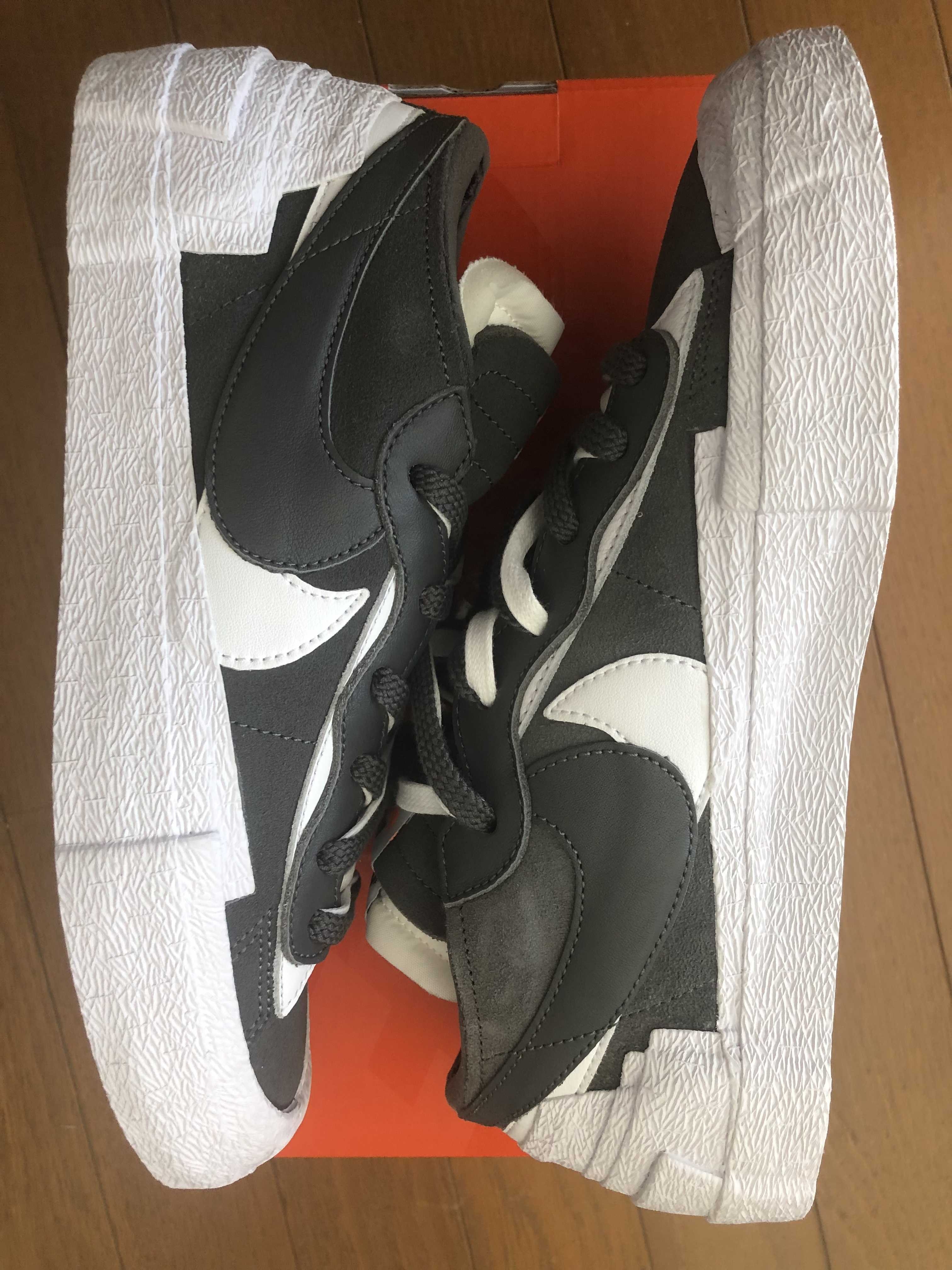 Sacai × Nike Blazer Low "Iron Grey"